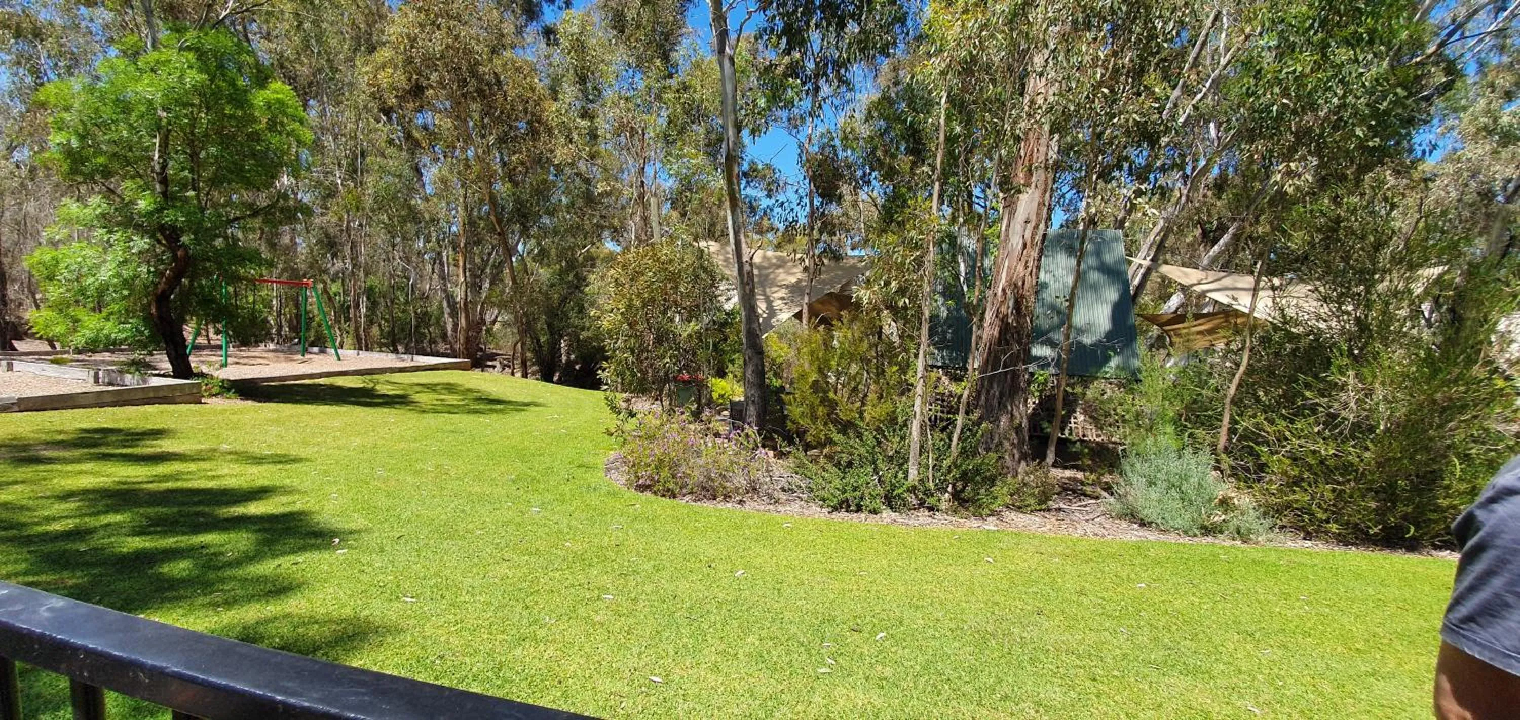 Garden in A-Line Holiday Park