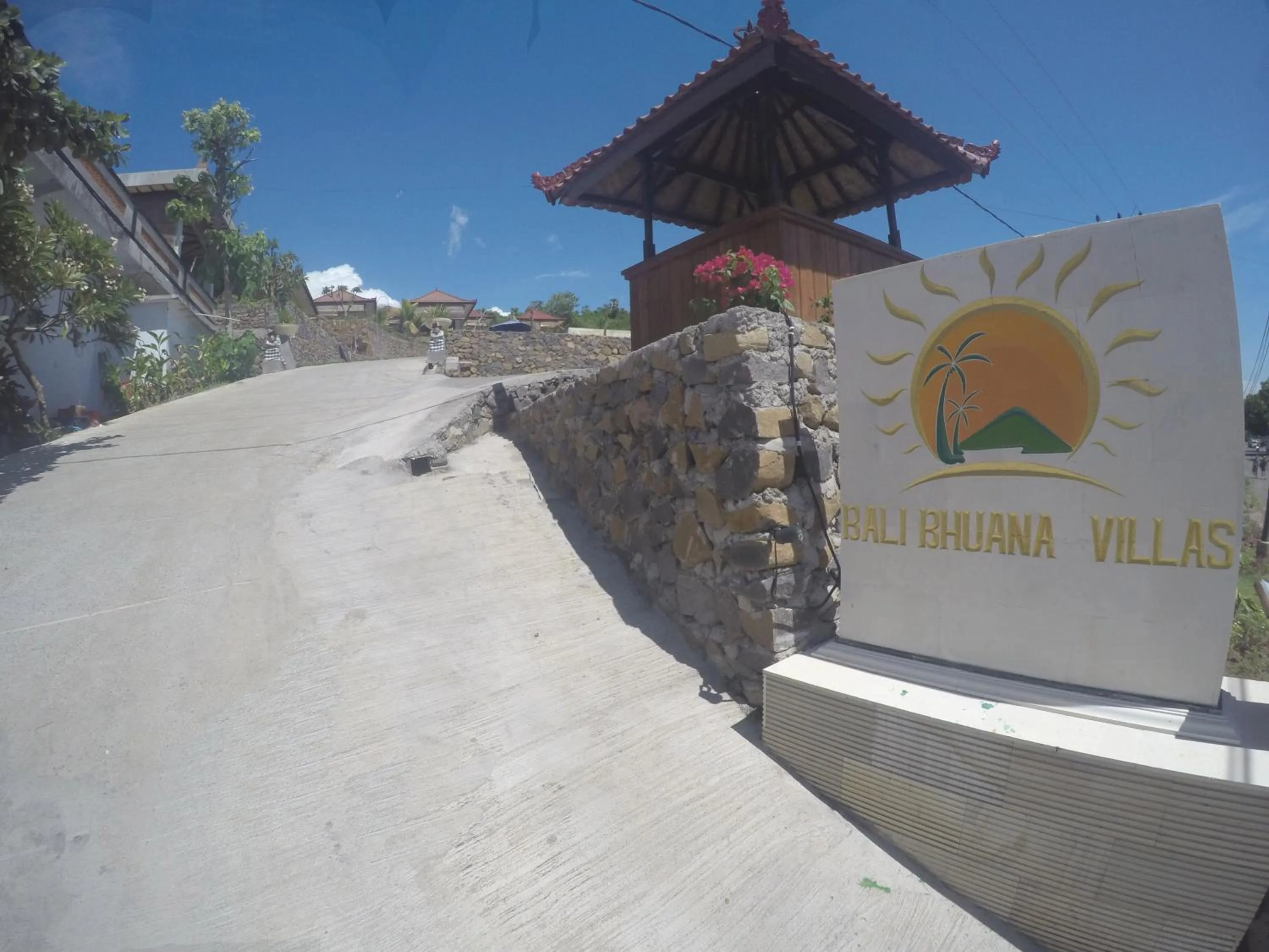 Facade/entrance in Bali Bhuana Villas