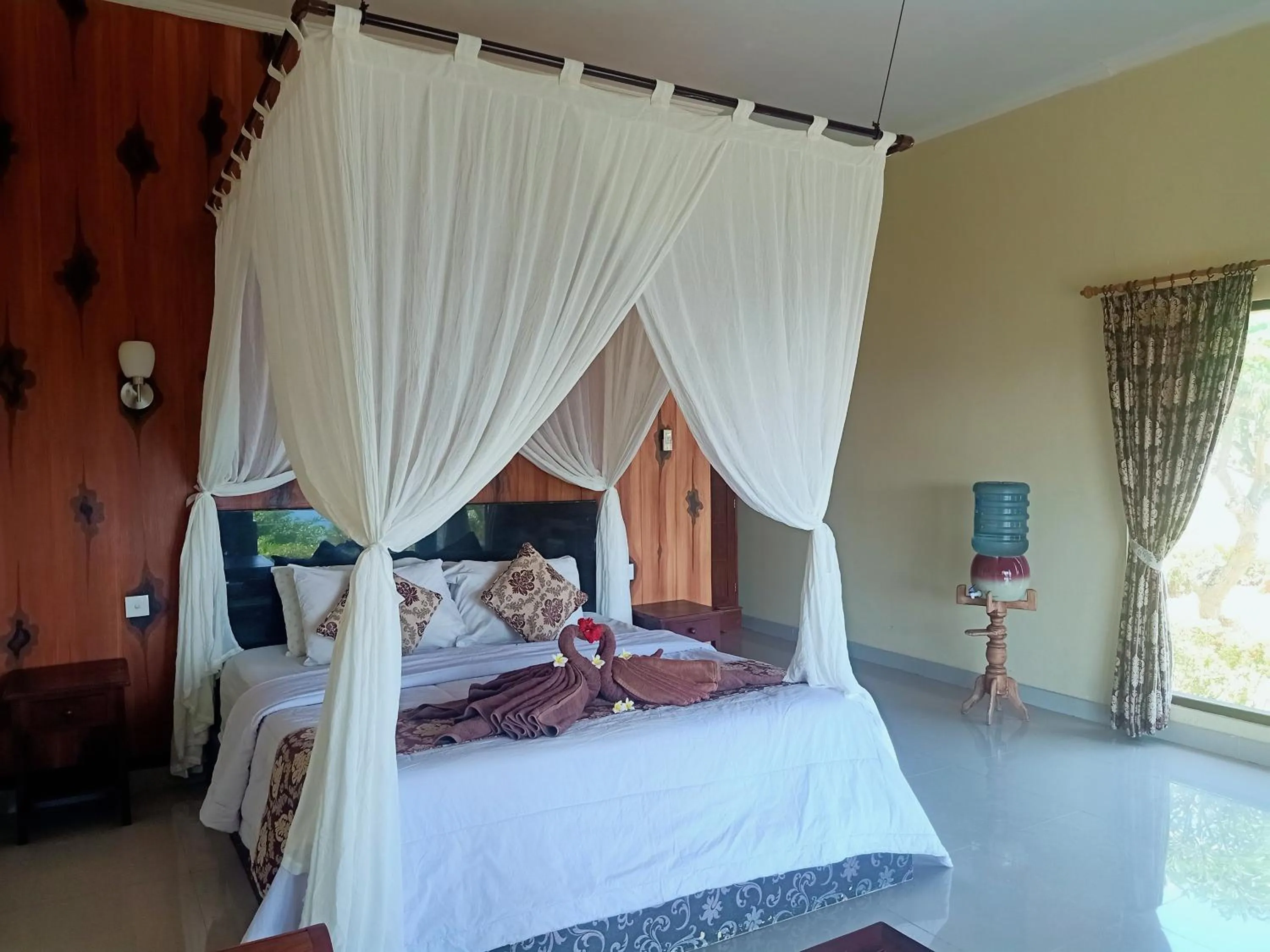 Bed in Bali Bhuana Villas