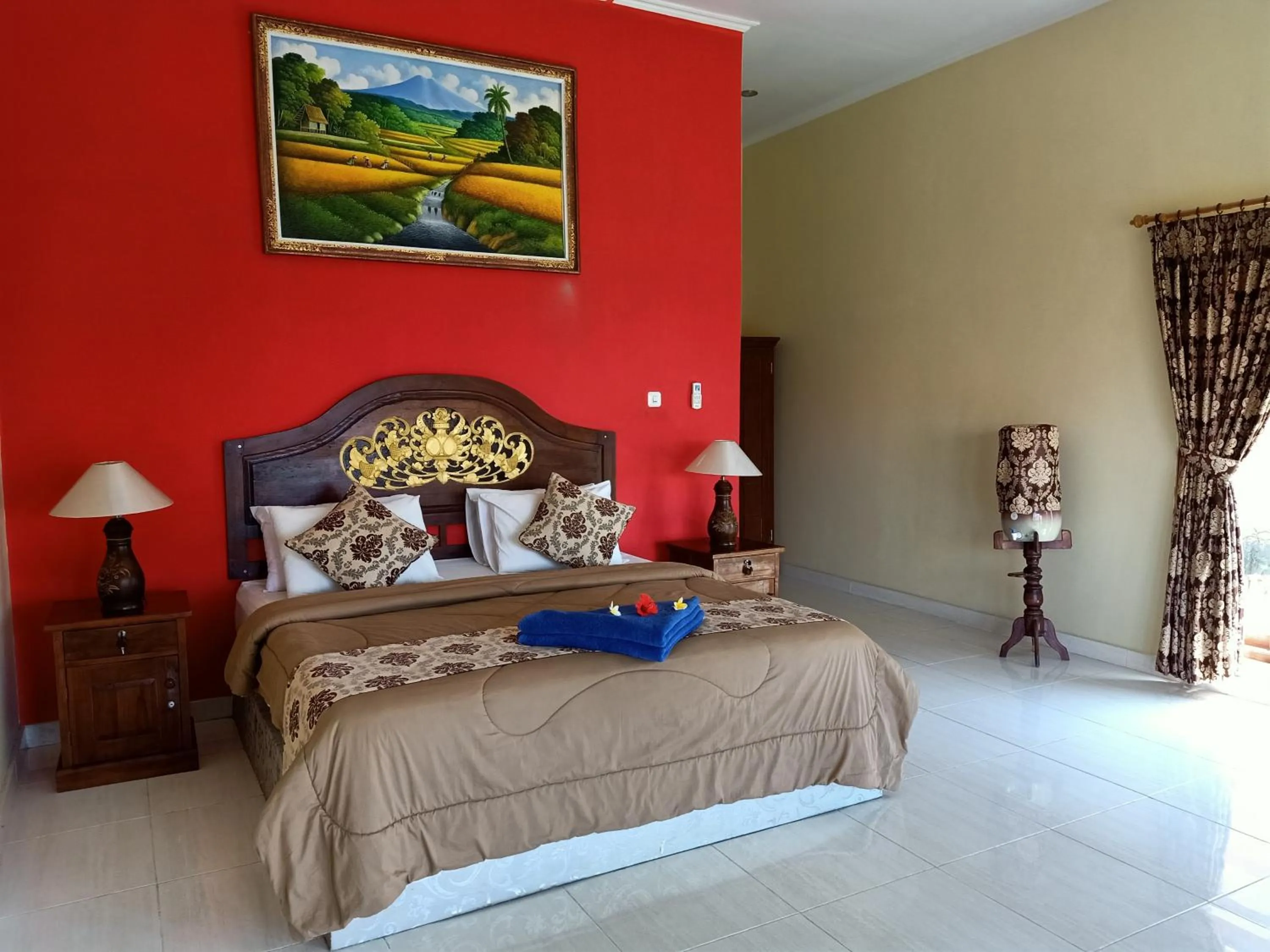 Bed in Bali Bhuana Villas