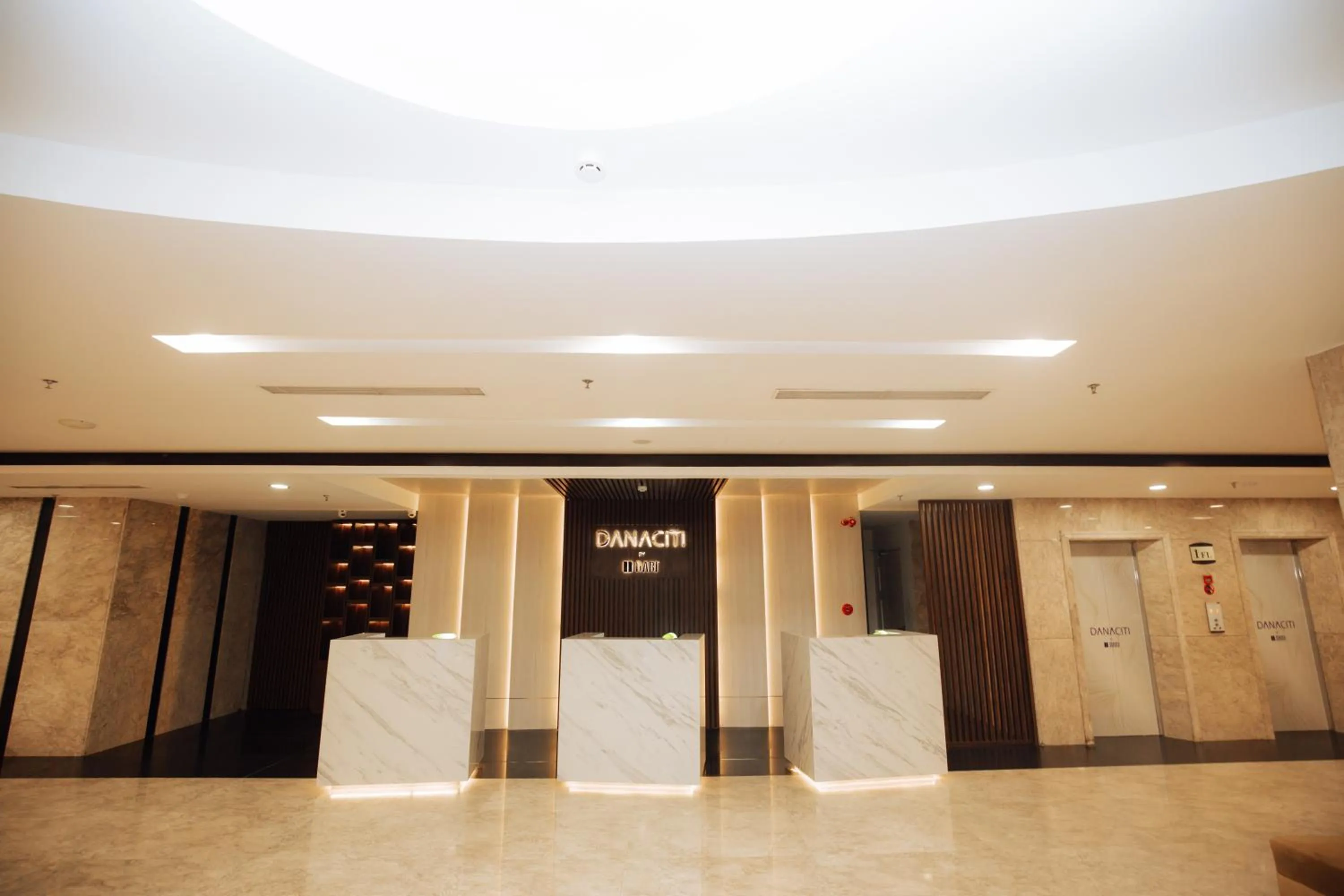 Lobby or reception in Danaciti Hotel
