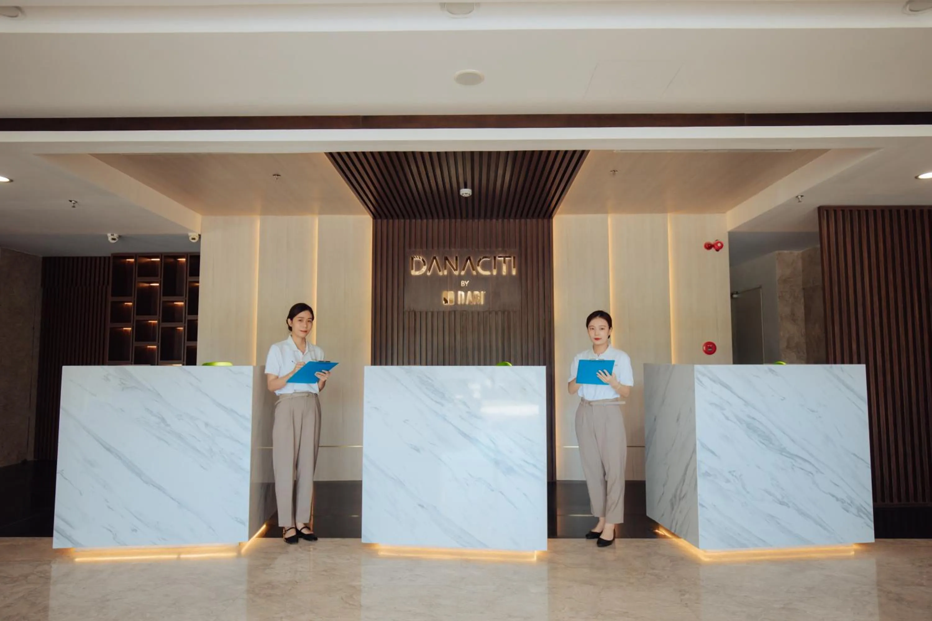 Staff in Danaciti Hotel