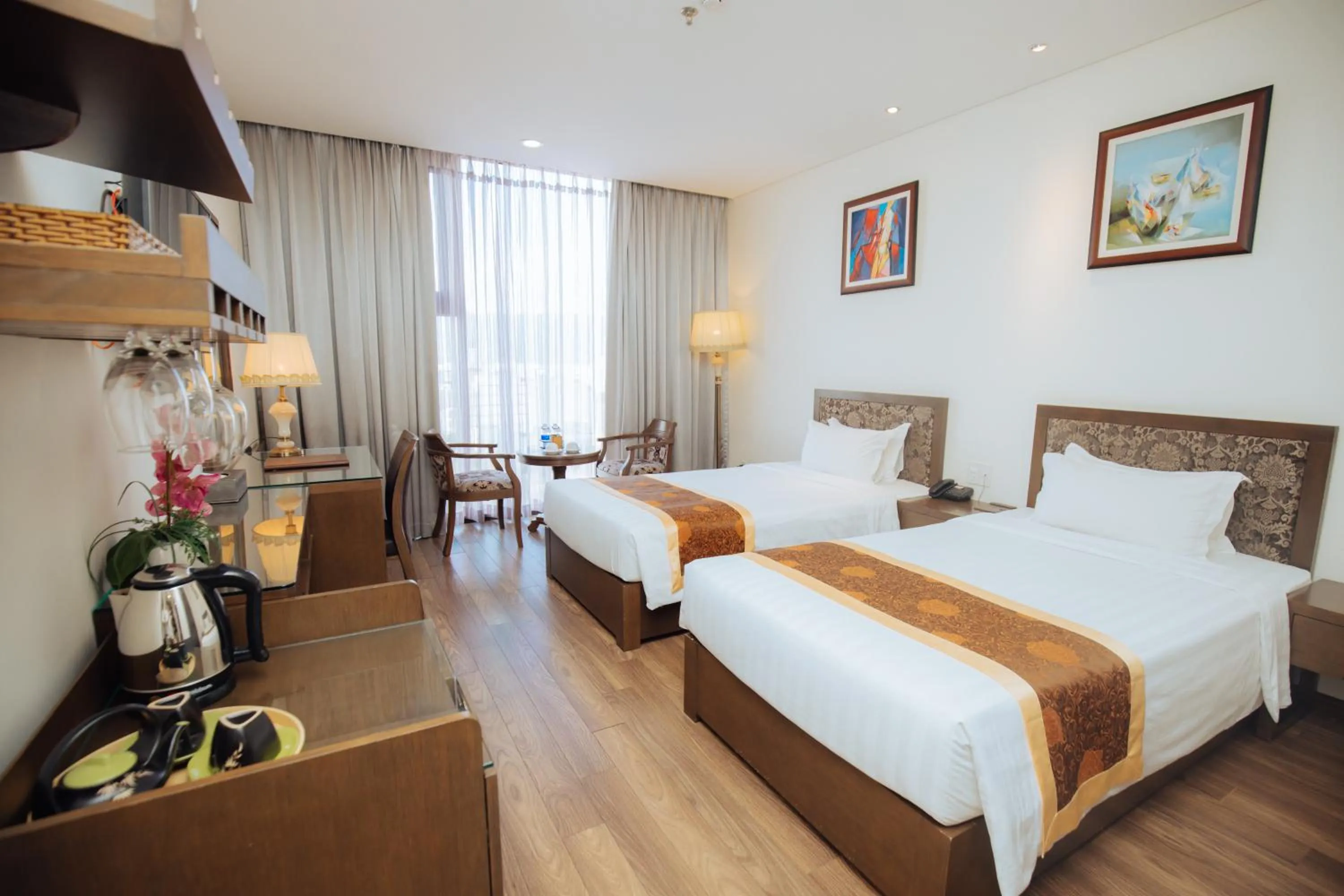 Bed in Danaciti Hotel