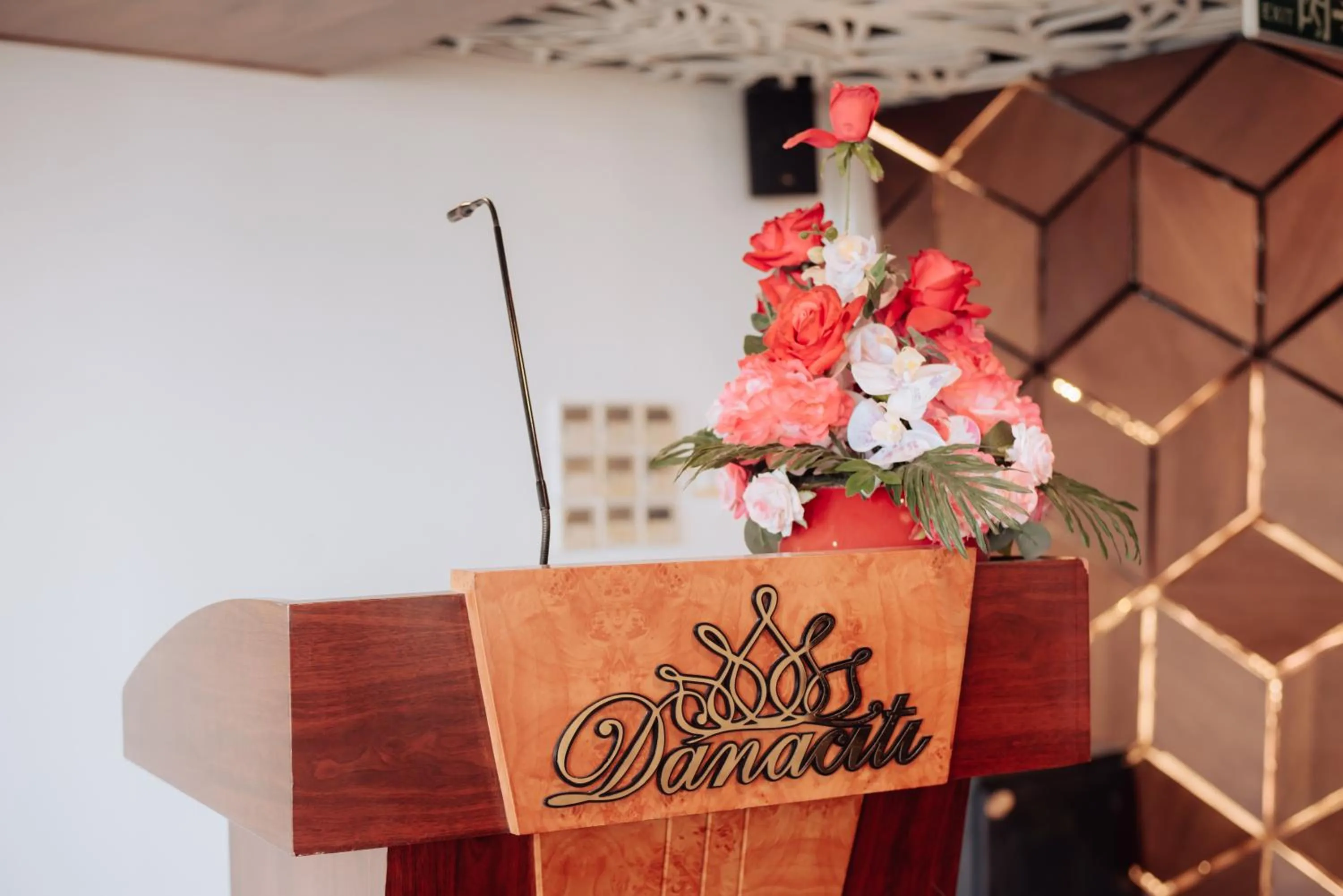 Decorative detail in Danaciti Hotel