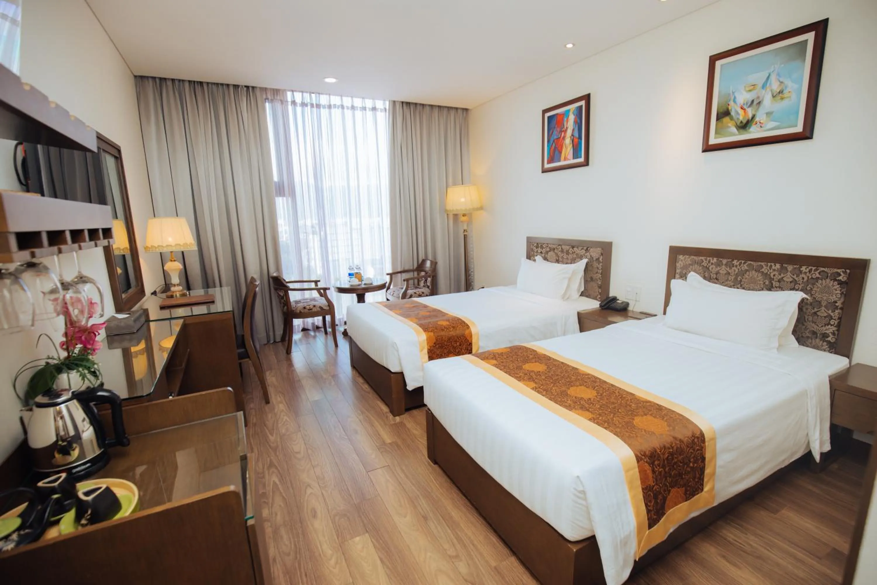 Bed in Danaciti Hotel