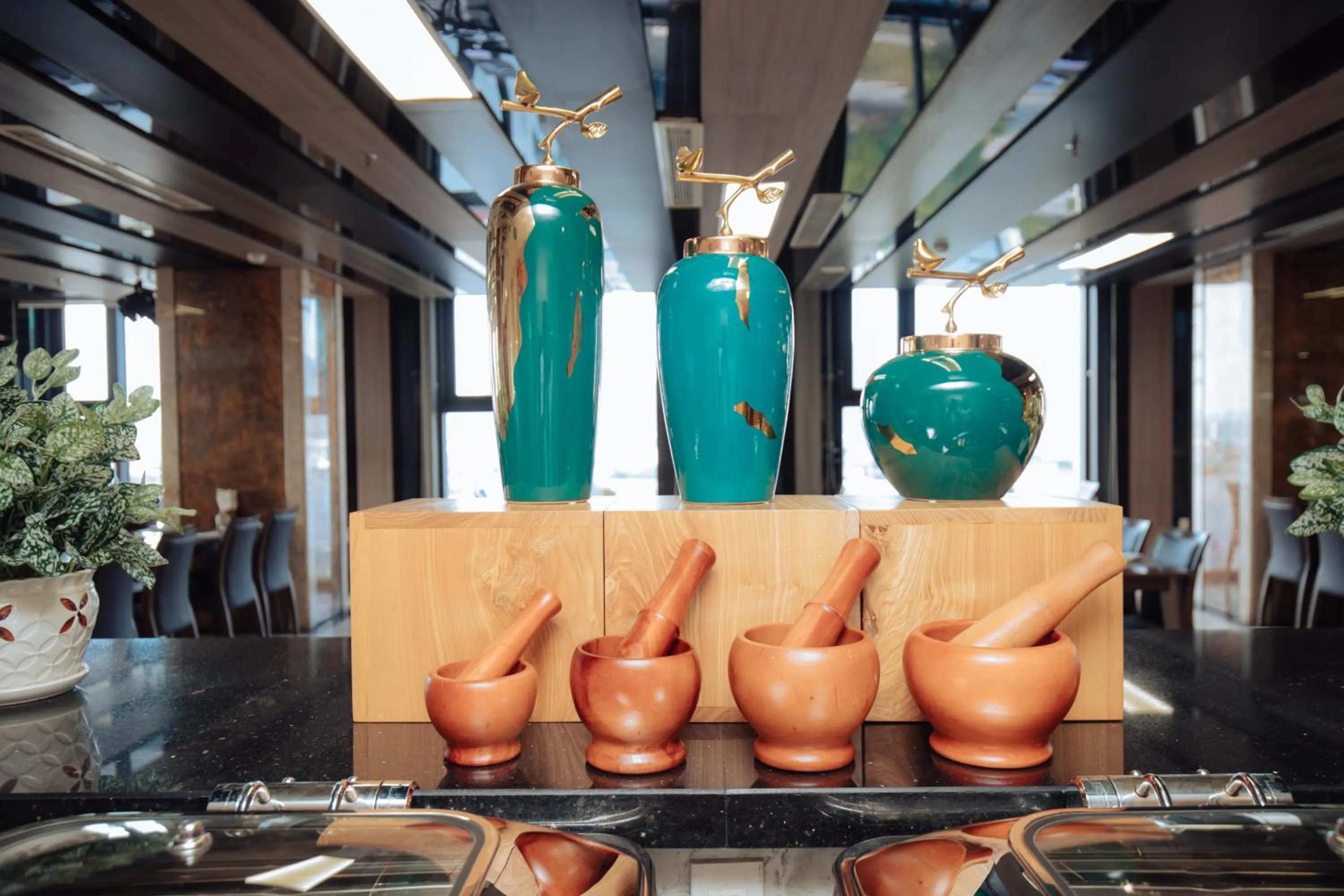 Seating area in Danaciti Hotel