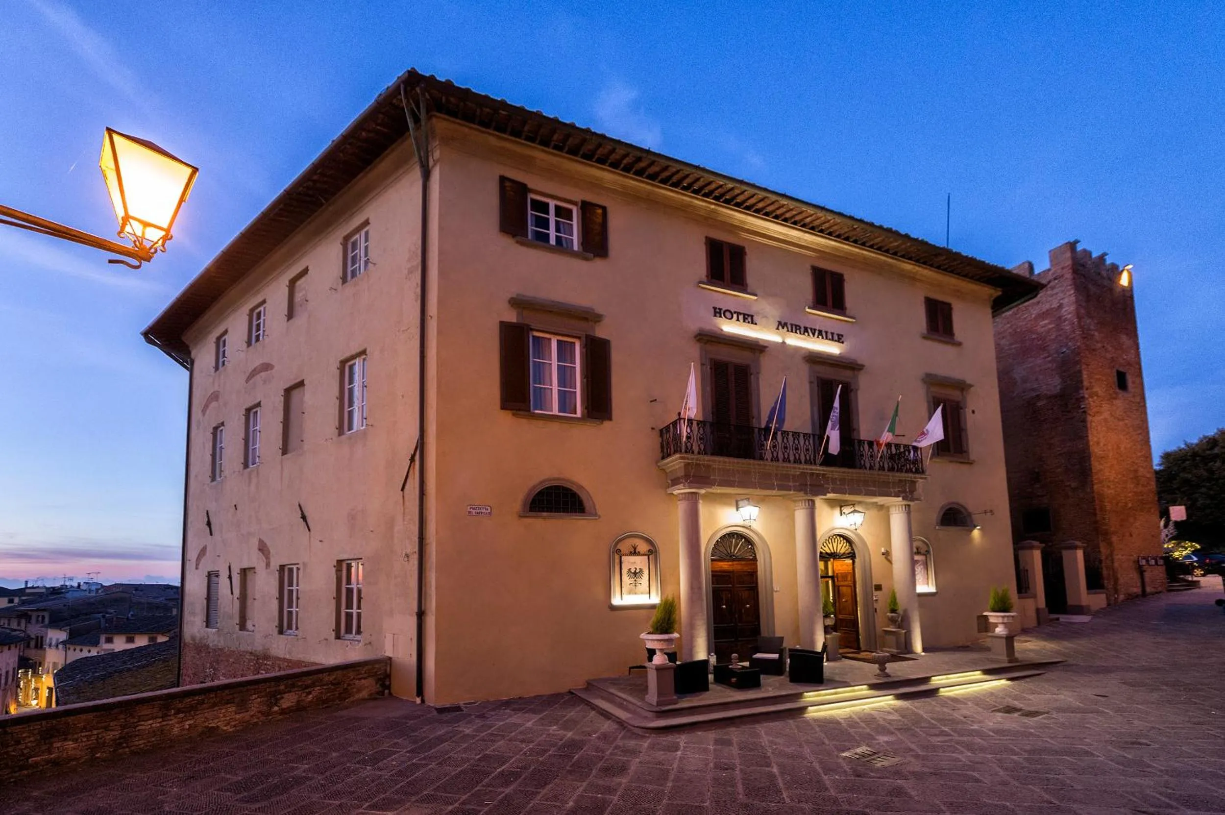 Facade/entrance in Hotel Miravalle