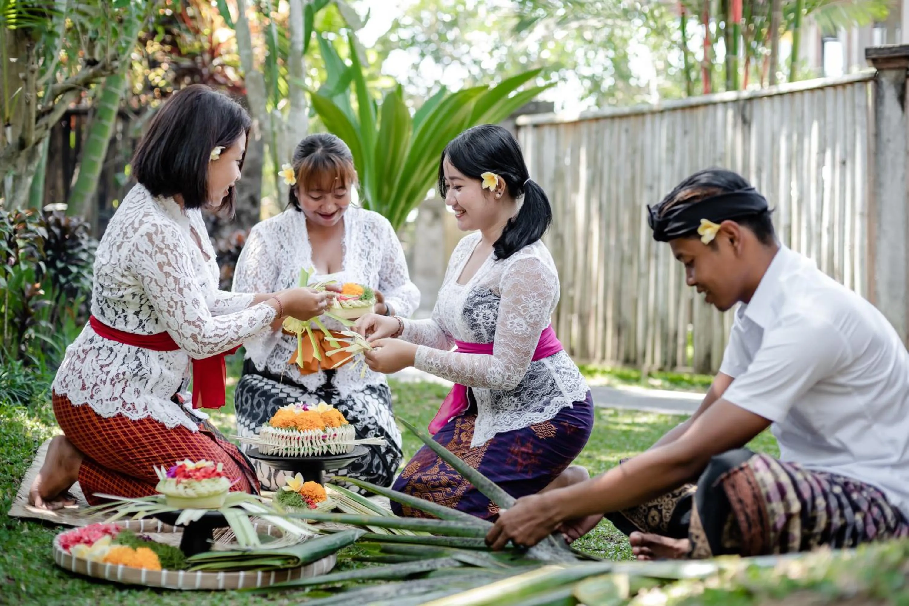 Staff in Santosha Villas & Spa