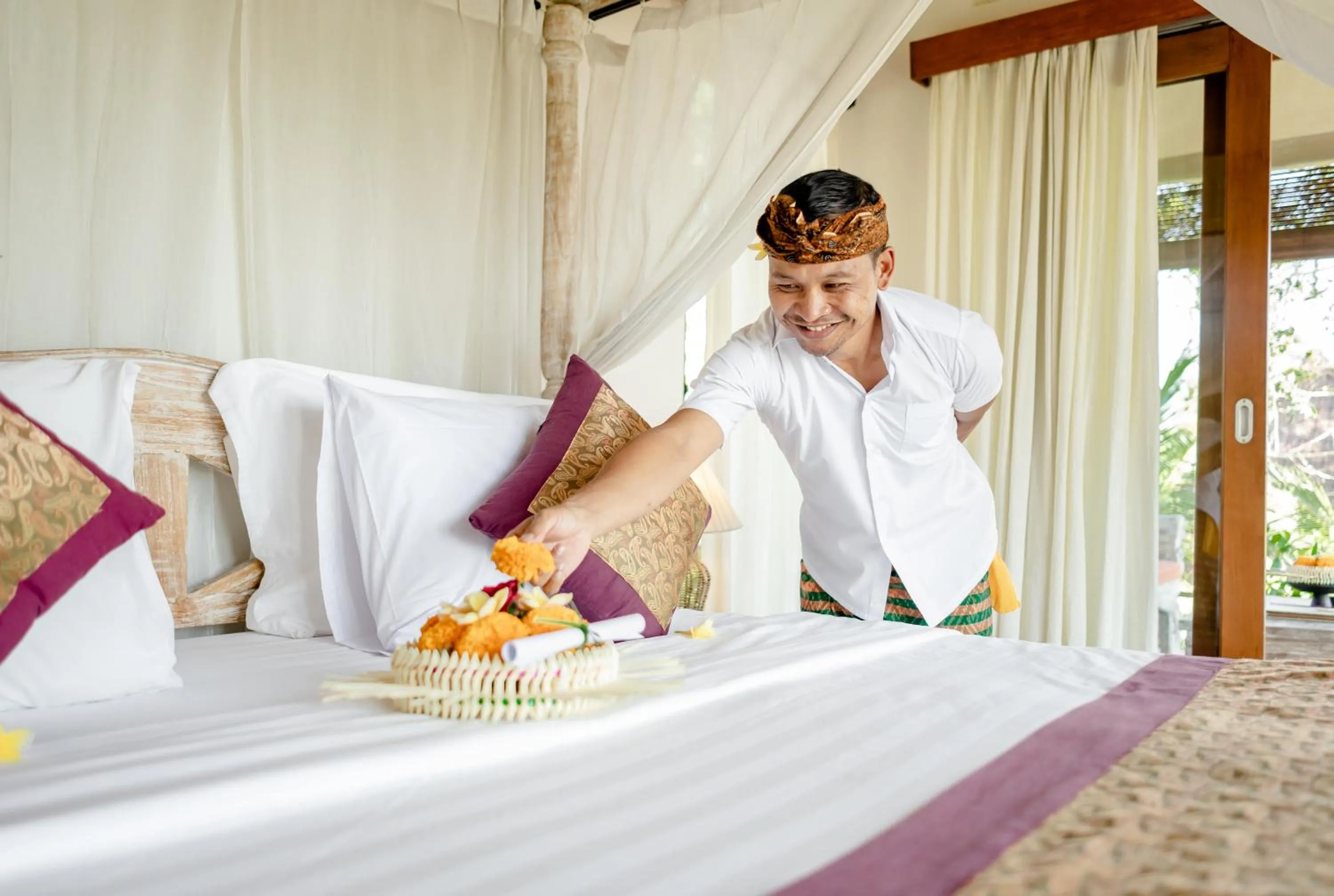 Staff in Santosha Villas & Spa