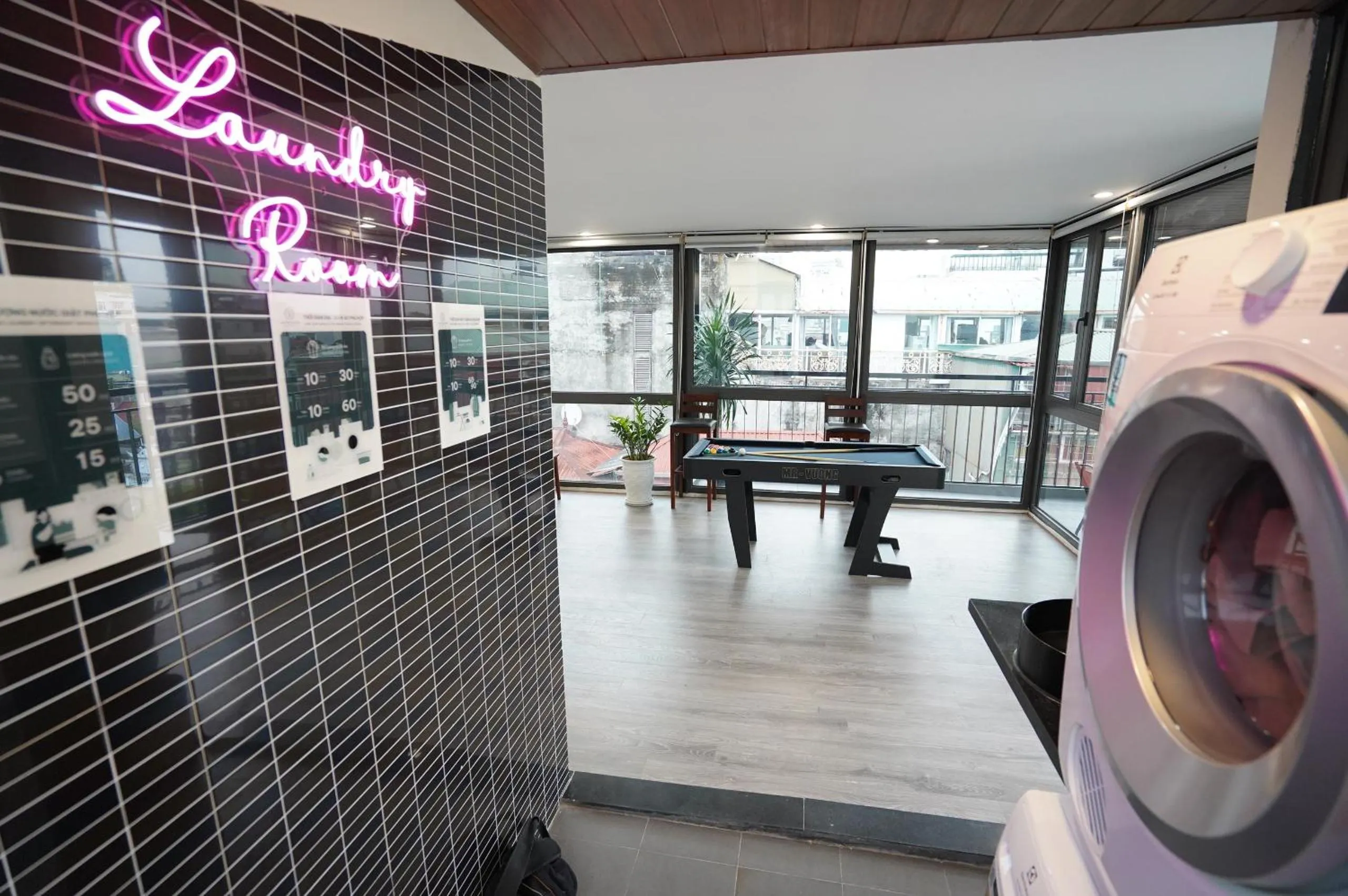 washing machine in An Nguyen Boutique Hotel