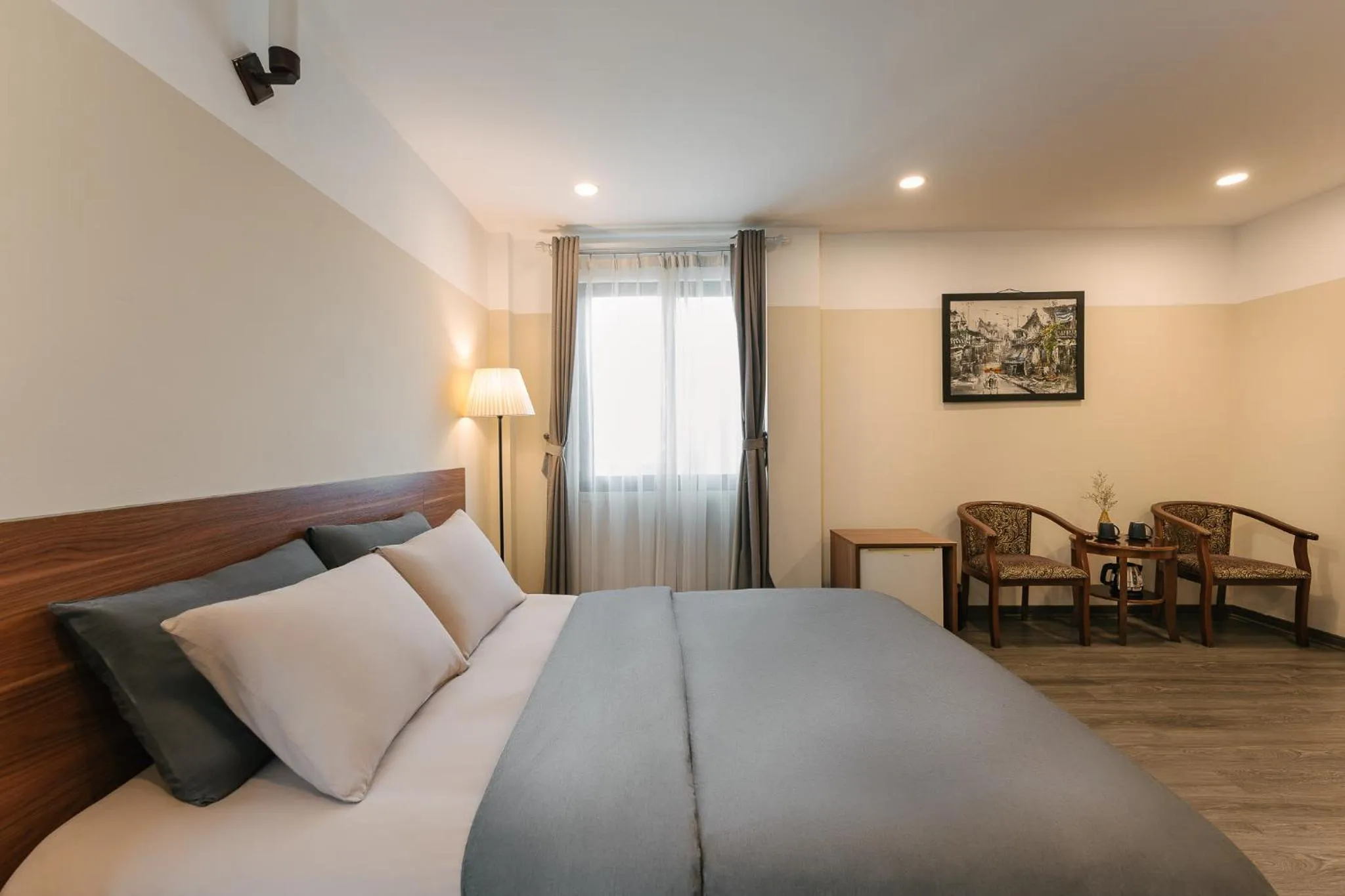 Bed in An Nguyen Boutique Hotel