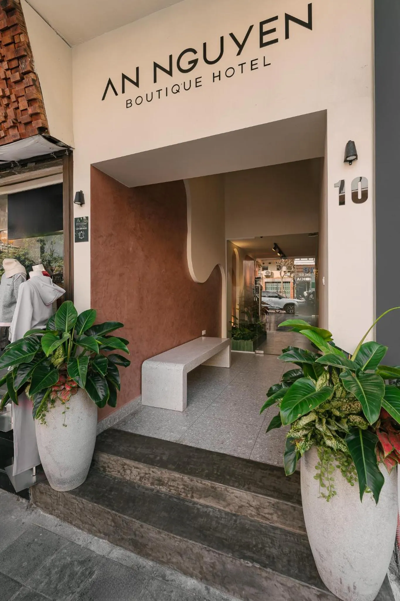 Facade/entrance in An Nguyen Boutique Hotel