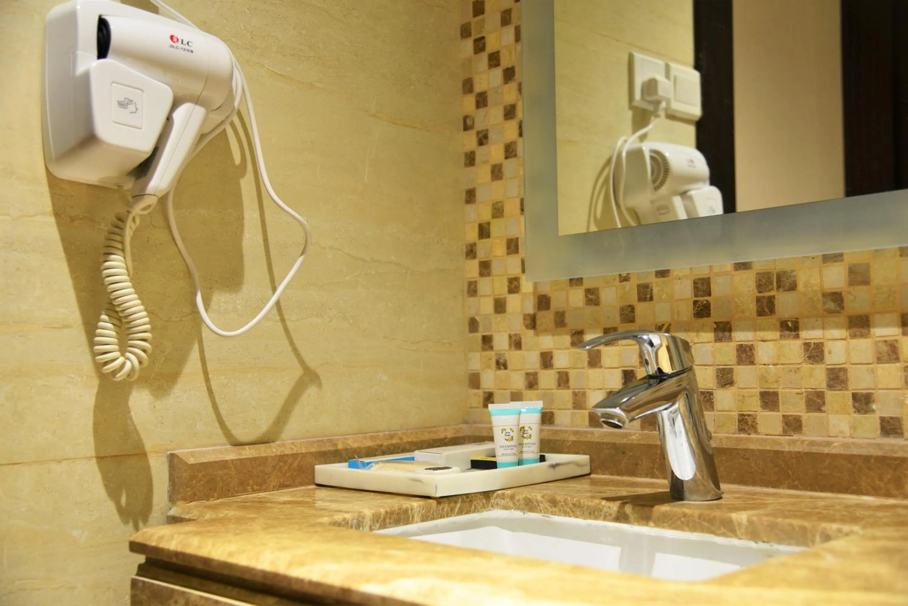 Bathroom in Afraa Hotel