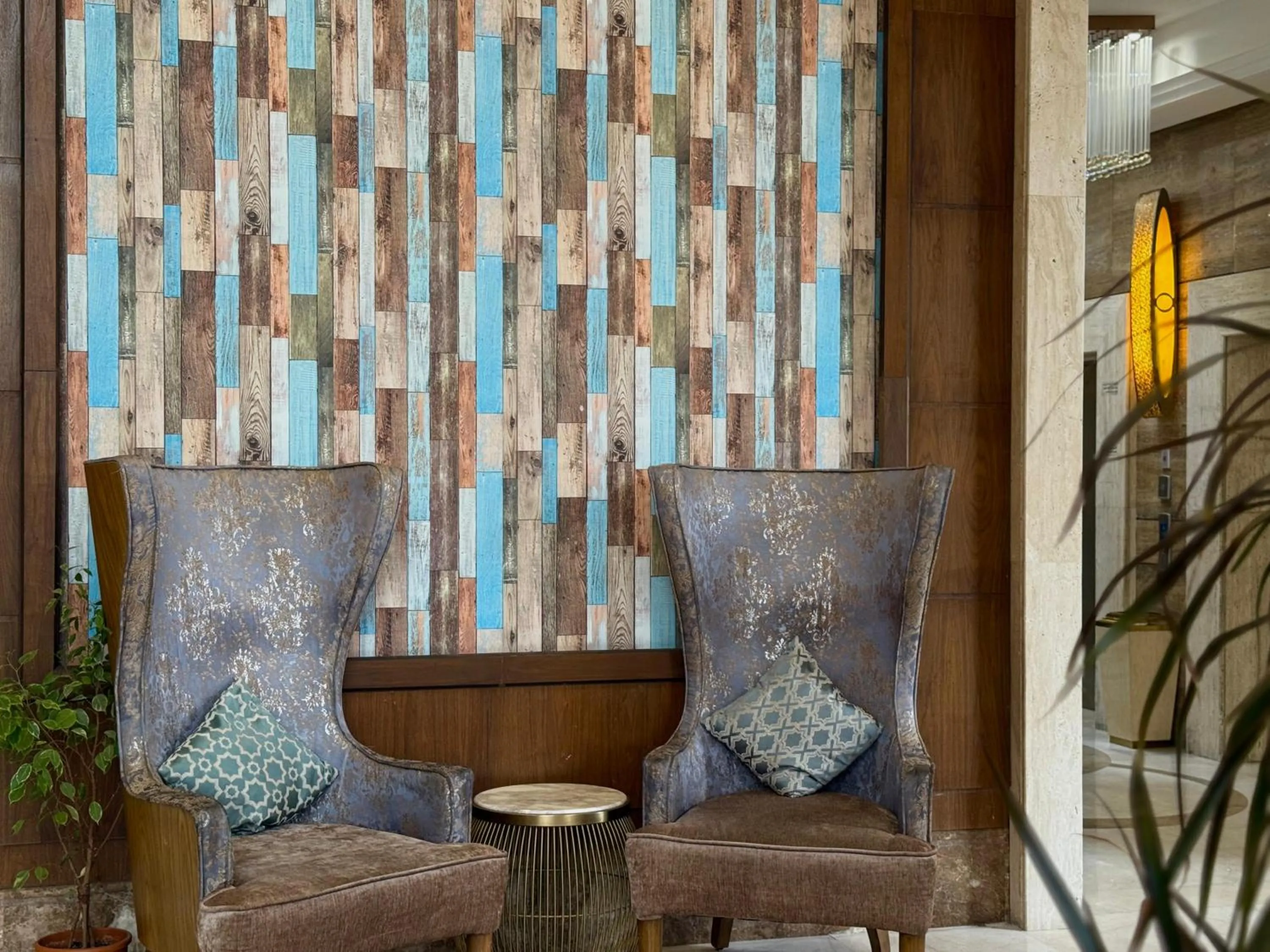 Lobby or reception in Afraa Hotel