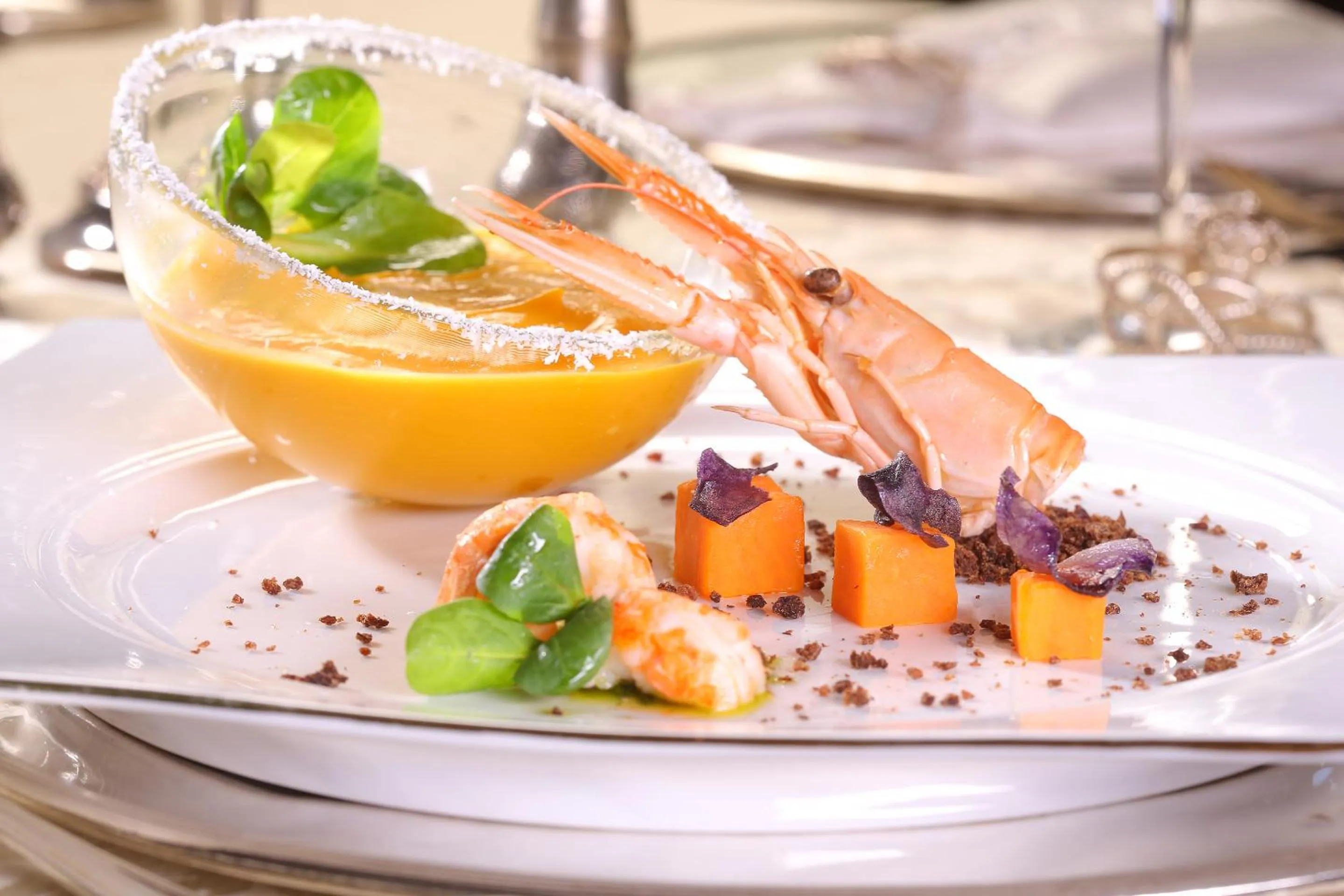 Food close-up in Grand Hotel Continental Bucuresti