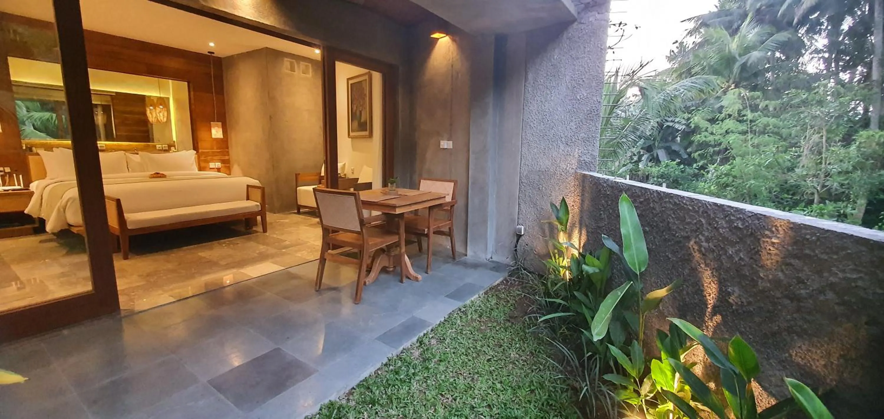 Garden view, Bed in Purana Boutique Resort