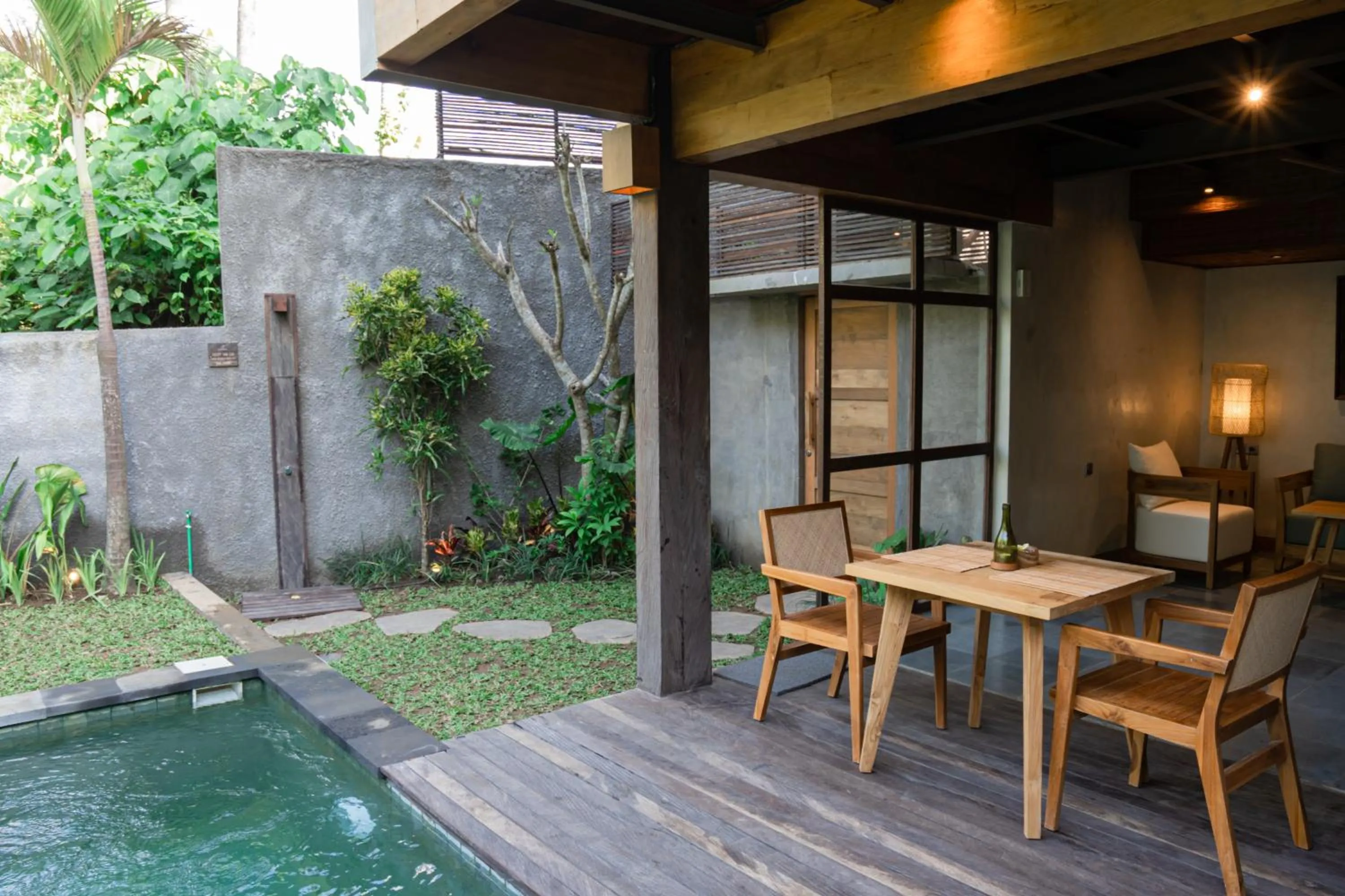 Dining area in Purana Boutique Resort