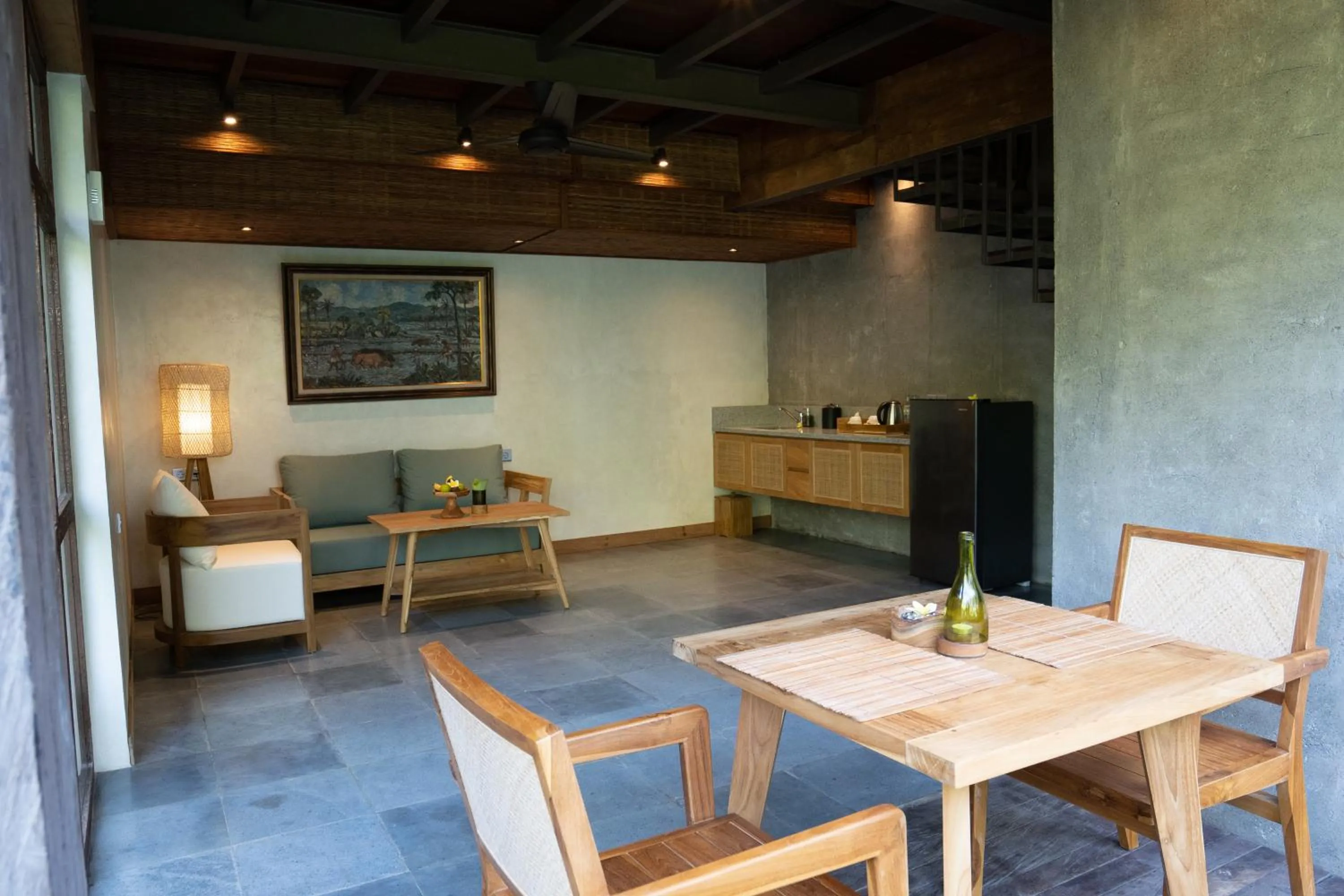 Living room in Purana Boutique Resort