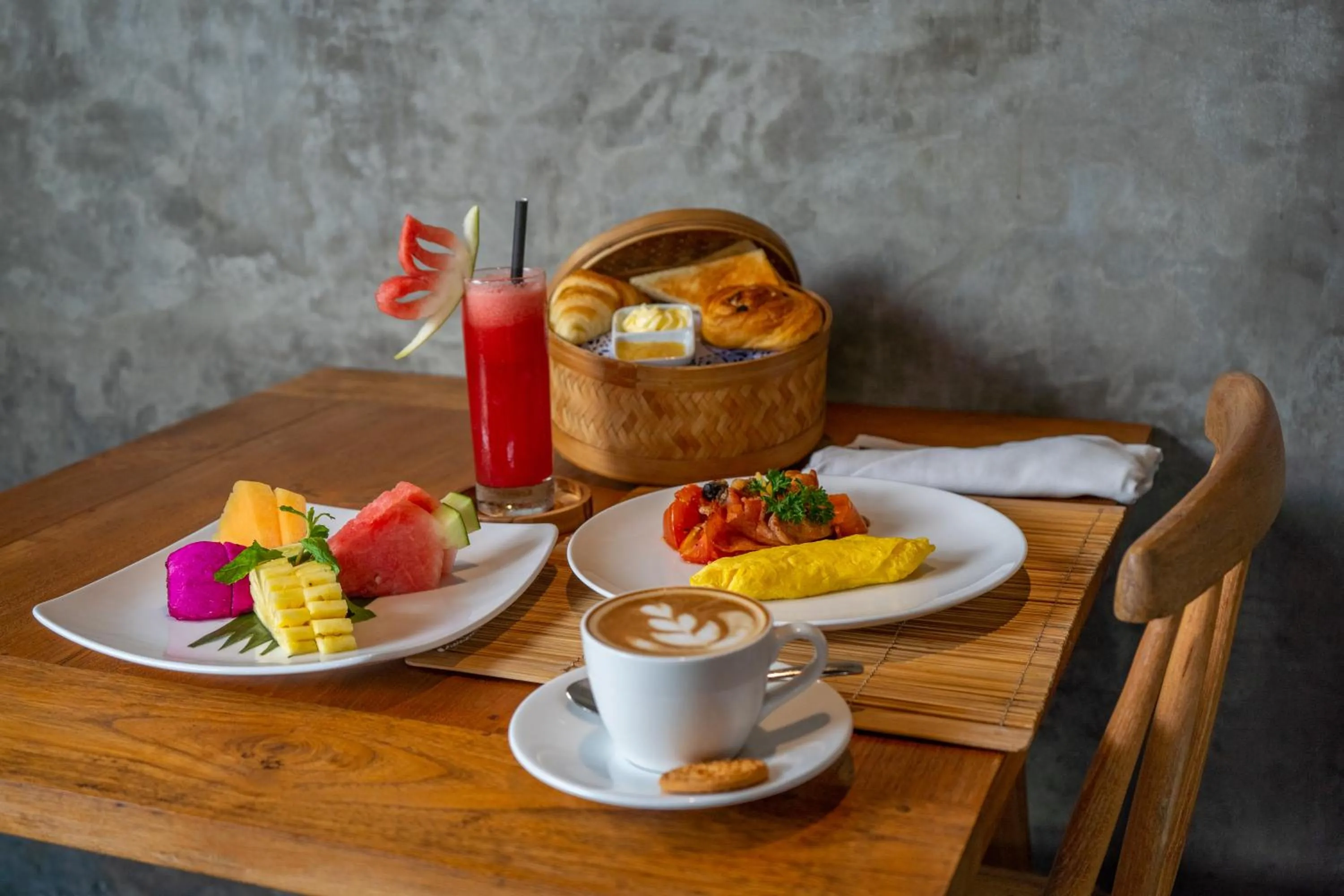 Breakfast in Purana Boutique Resort