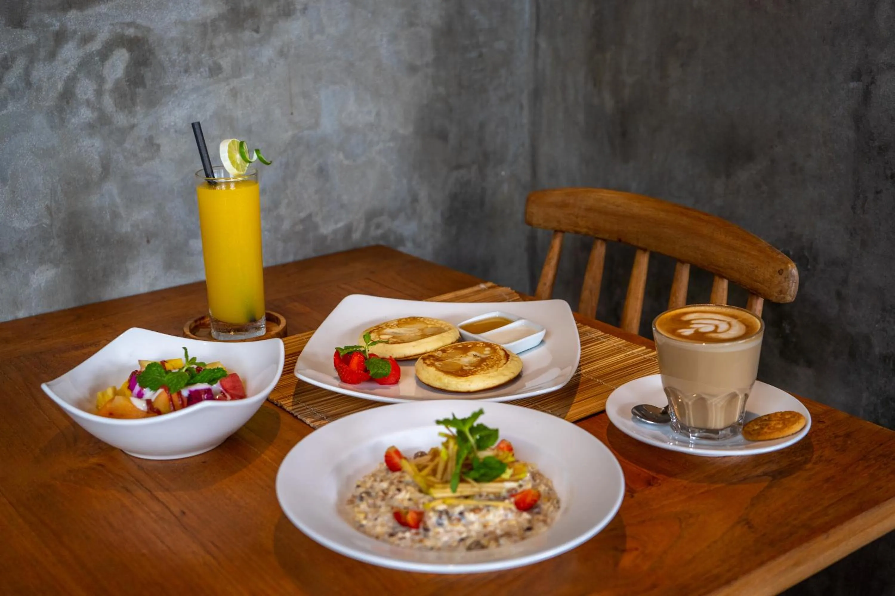 Breakfast in Purana Boutique Resort