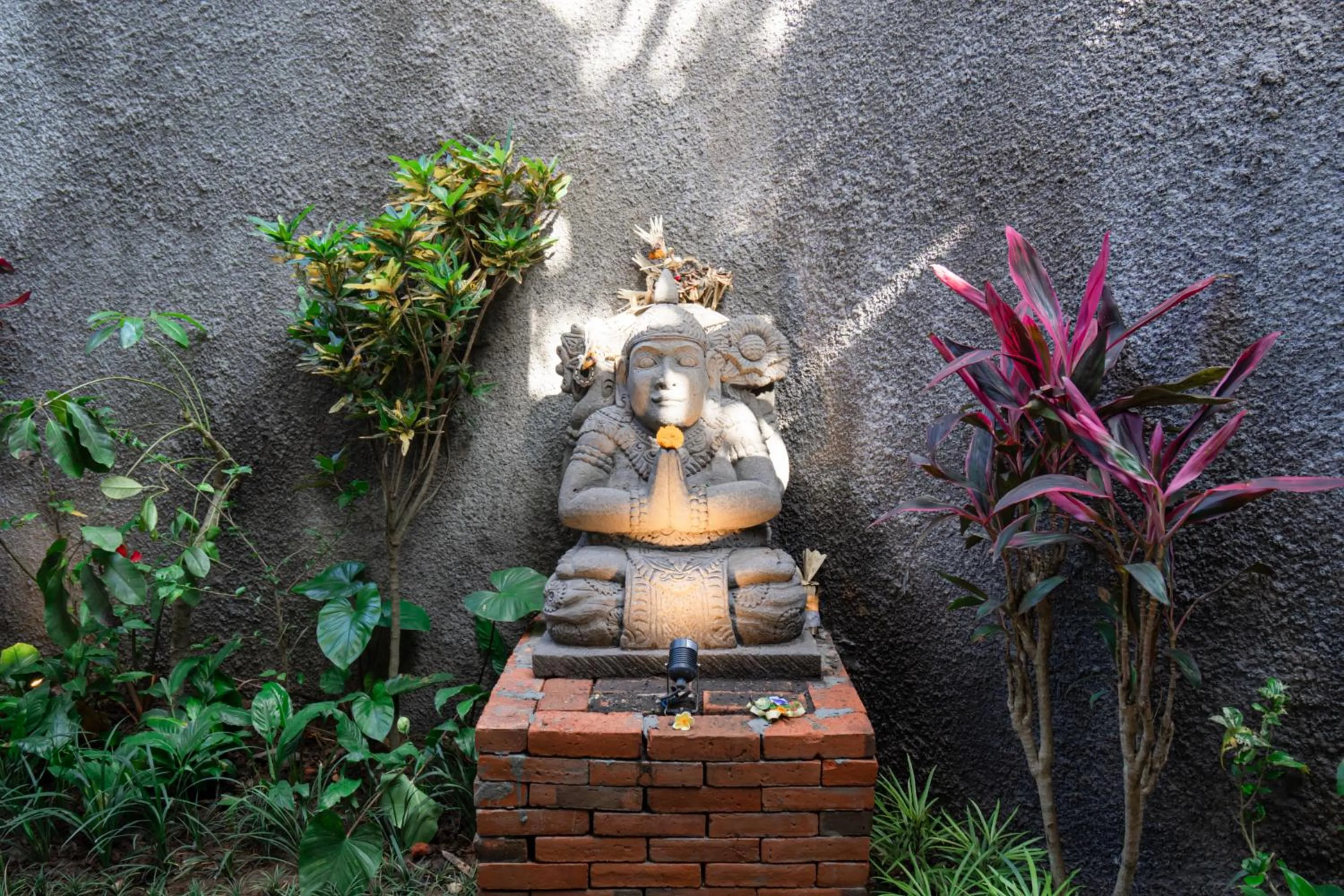 Garden view in Purana Boutique Resort