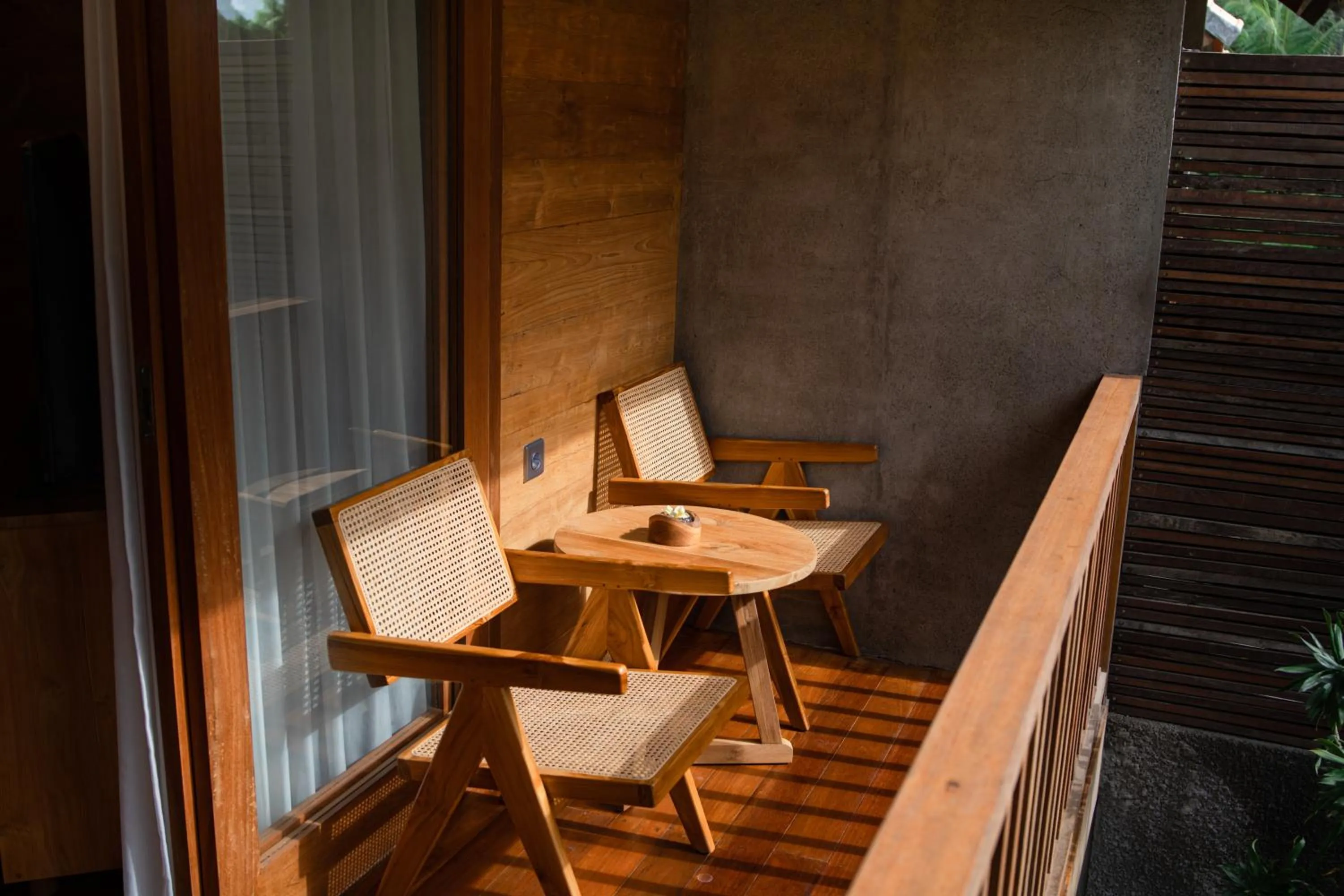 Seating area in Purana Boutique Resort