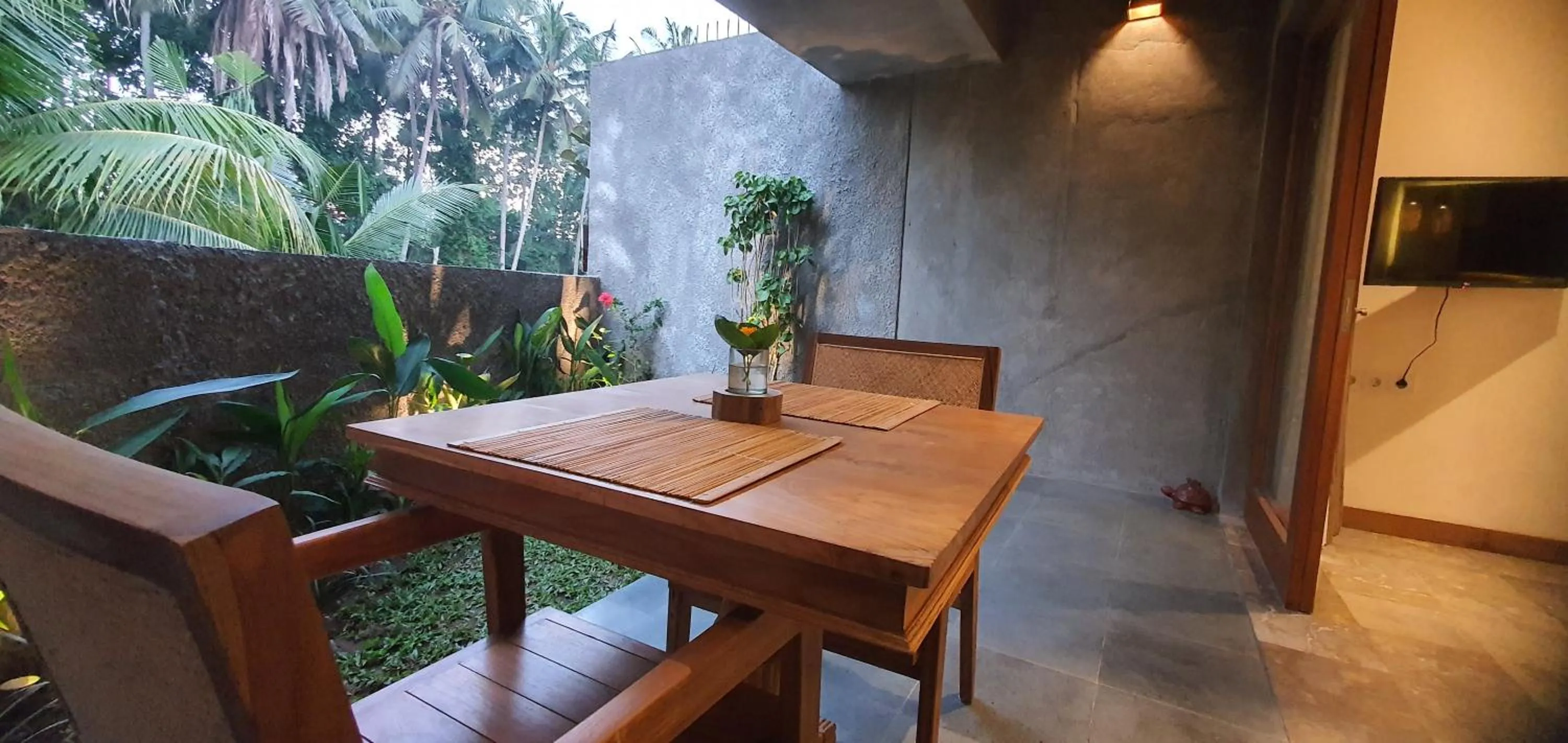 Dining area in Purana Boutique Resort