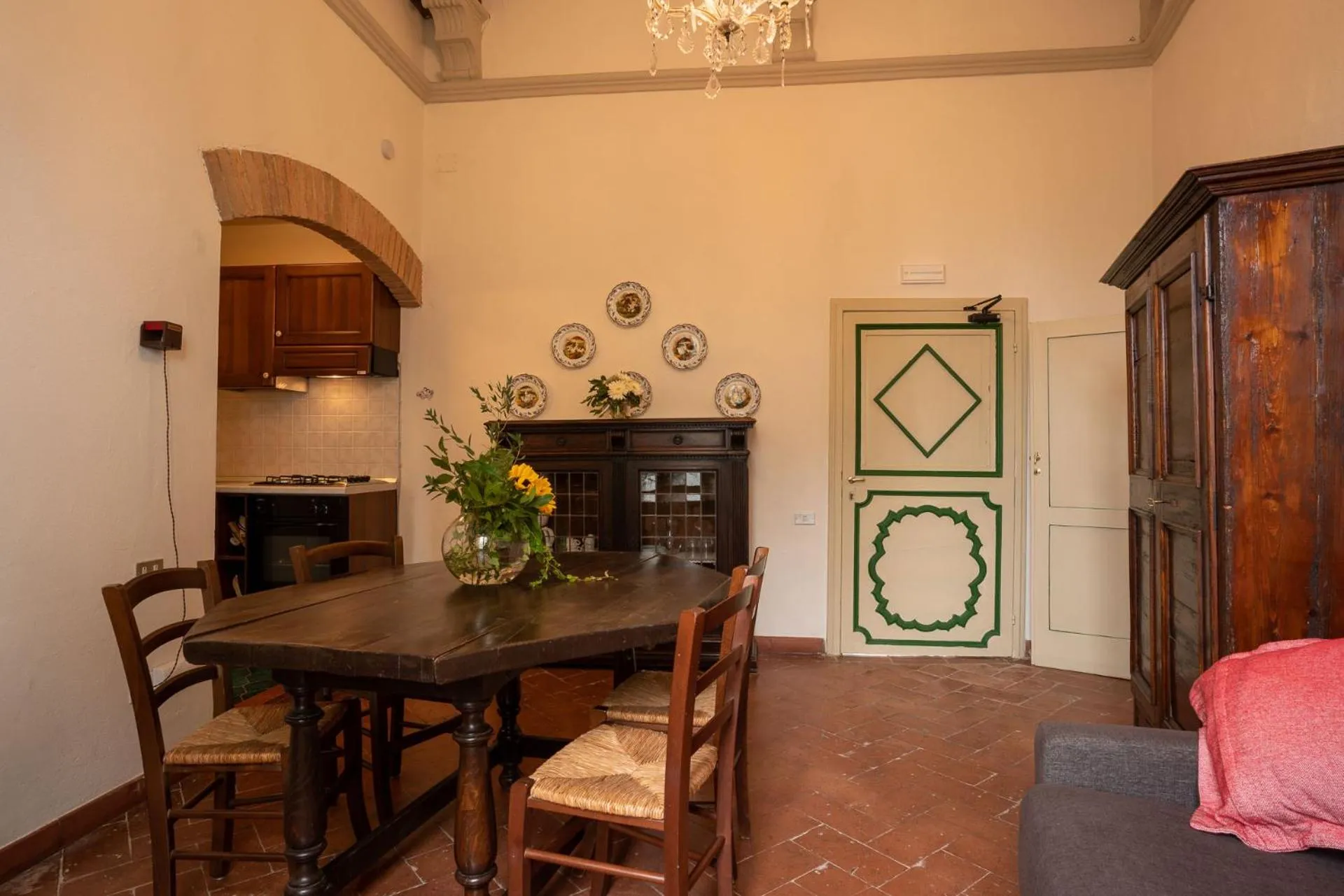 Seating area in Borgo San Lorenzo a Linari