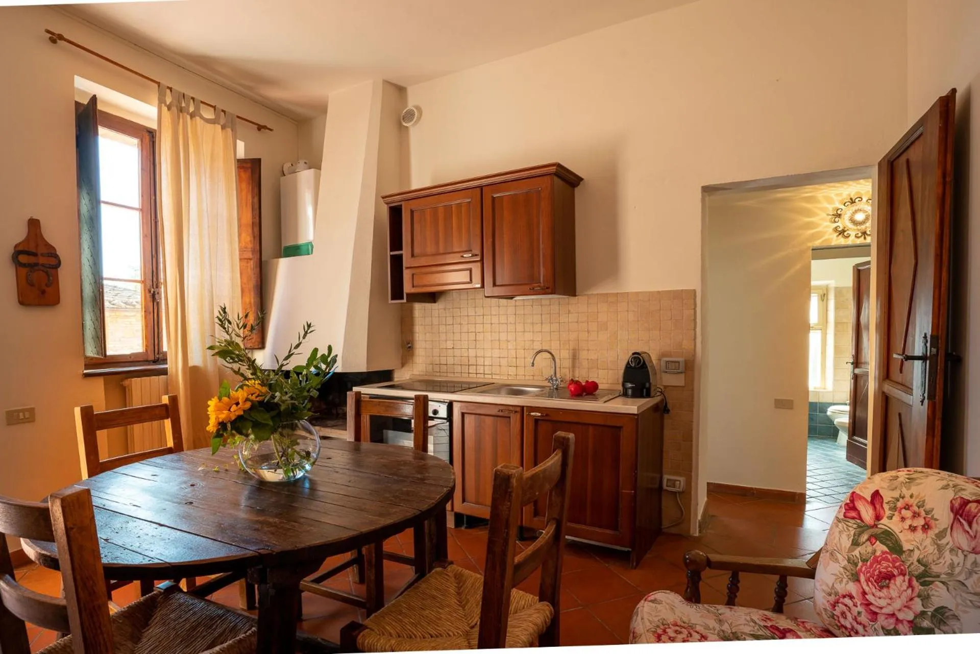 Kitchen or kitchenette in Borgo San Lorenzo a Linari