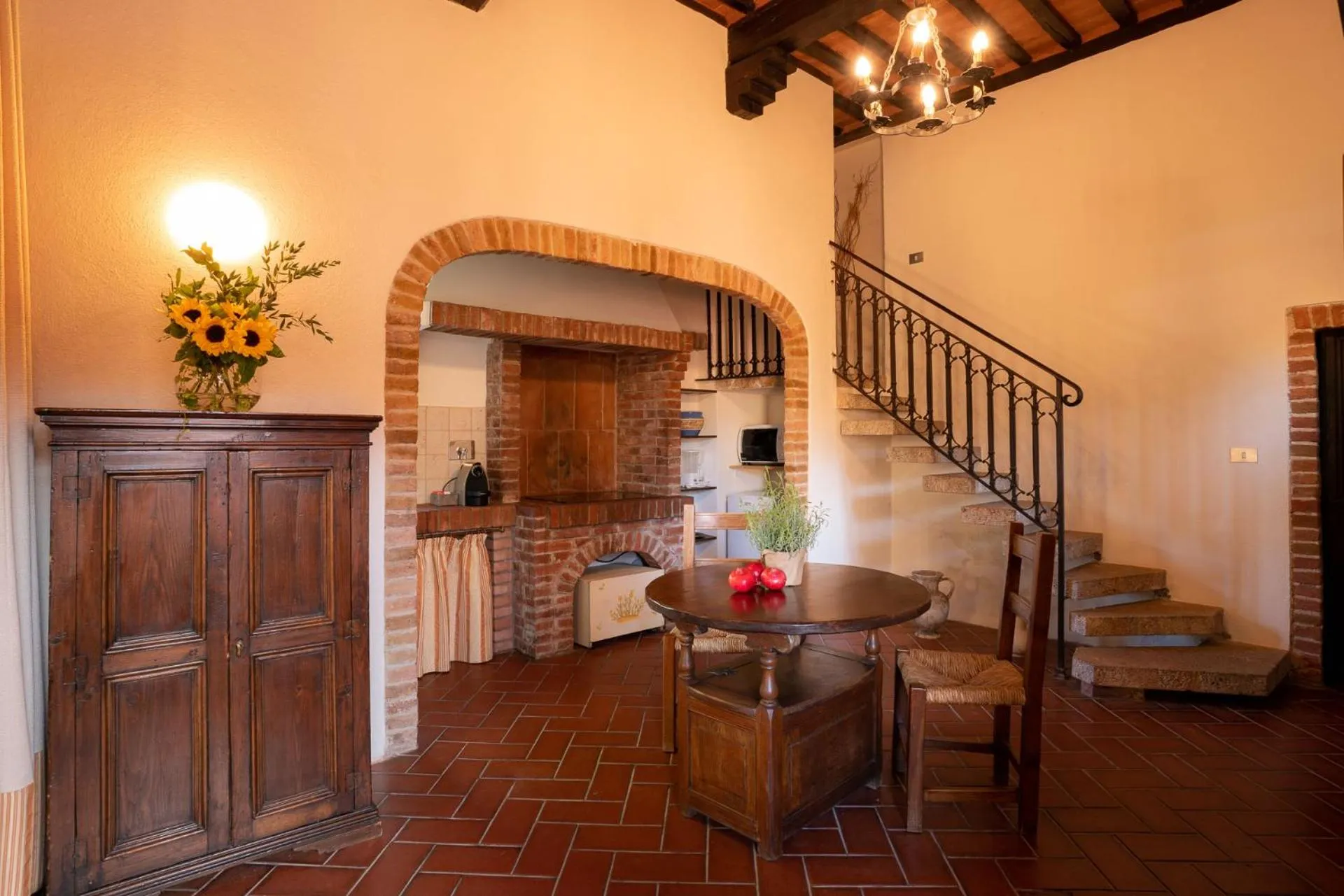 Living room in Borgo San Lorenzo a Linari