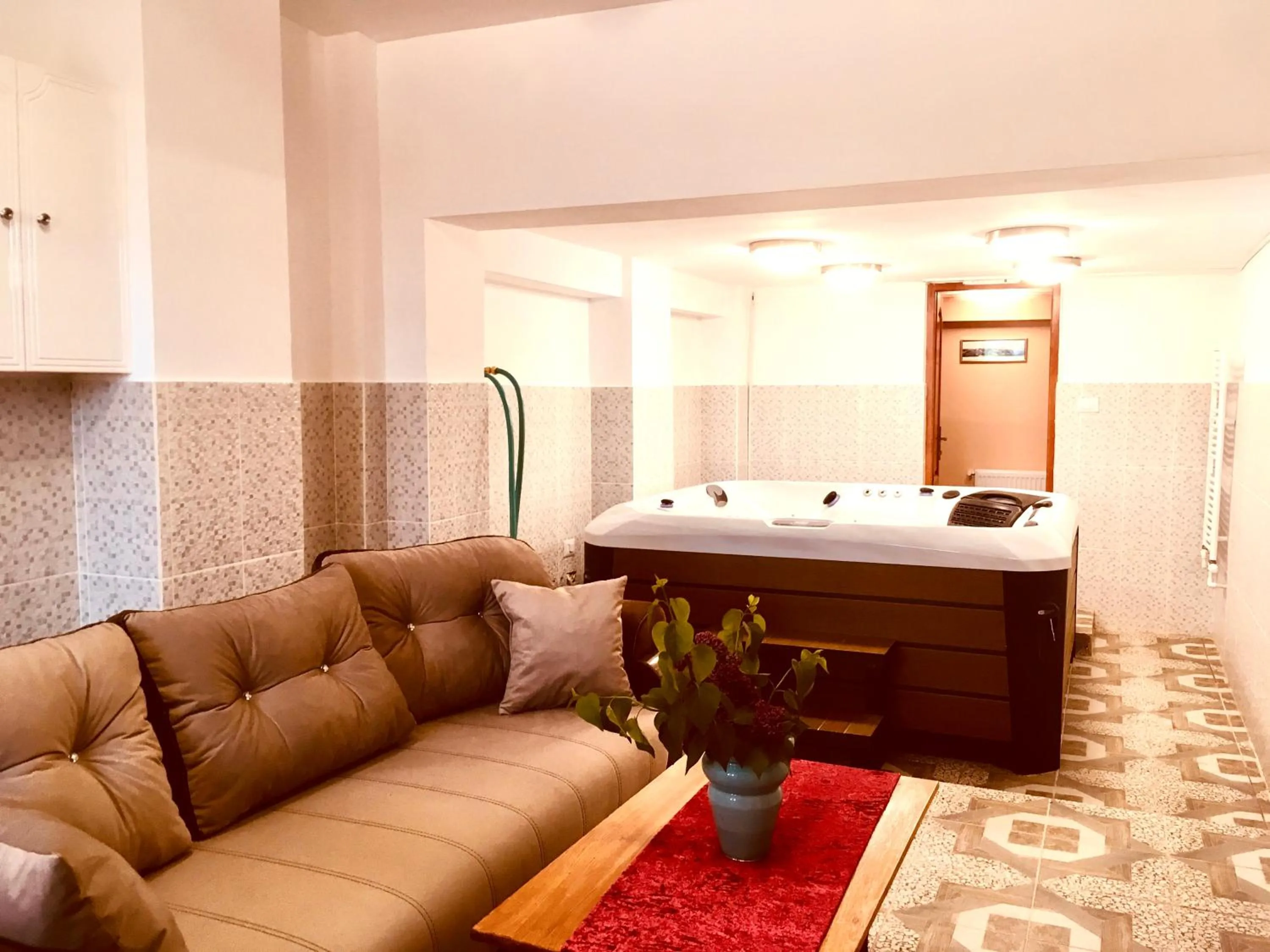 Swimming pool in Leaganul Bucovinei Guest House