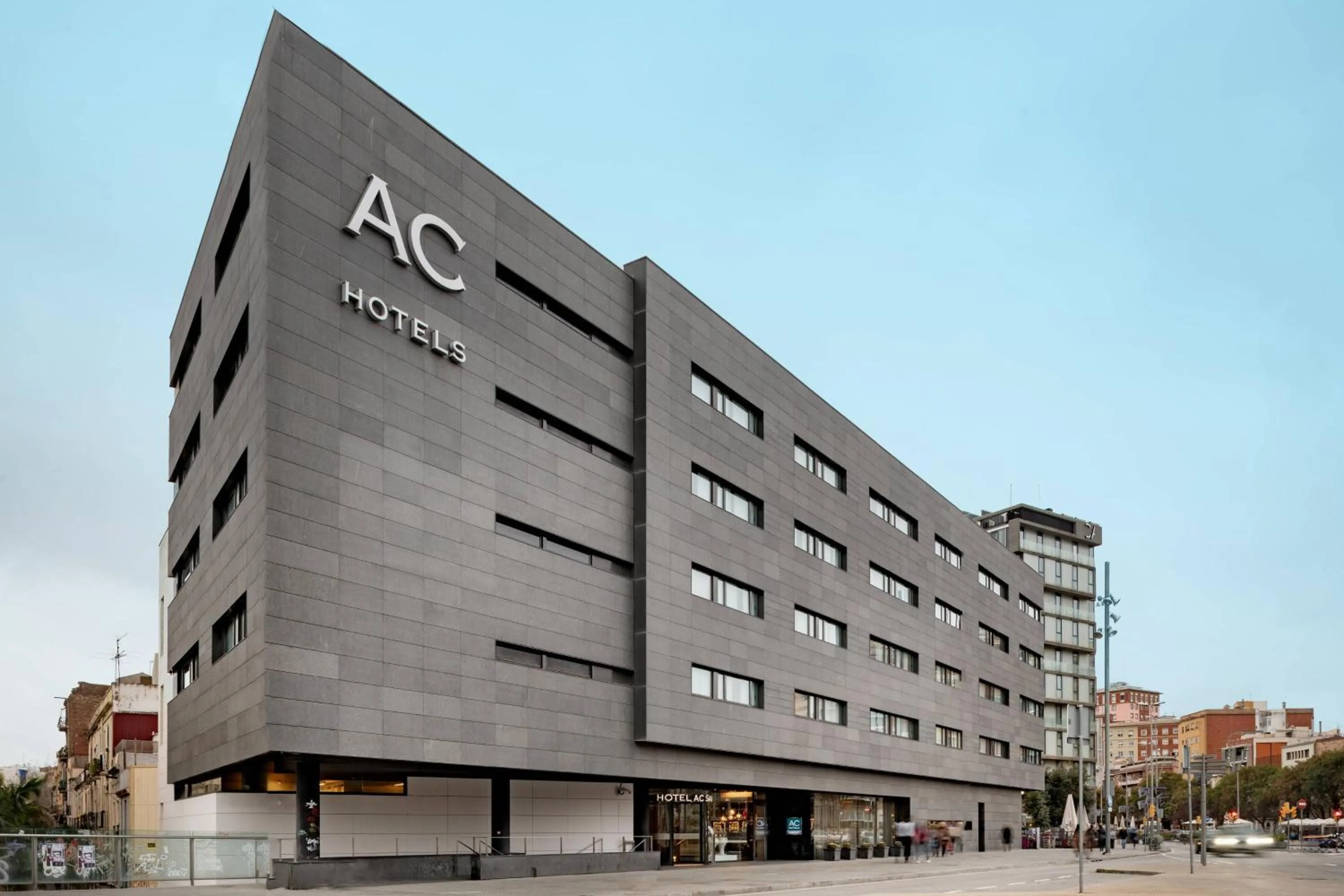 Property building in AC Hotel Sants by Marriott