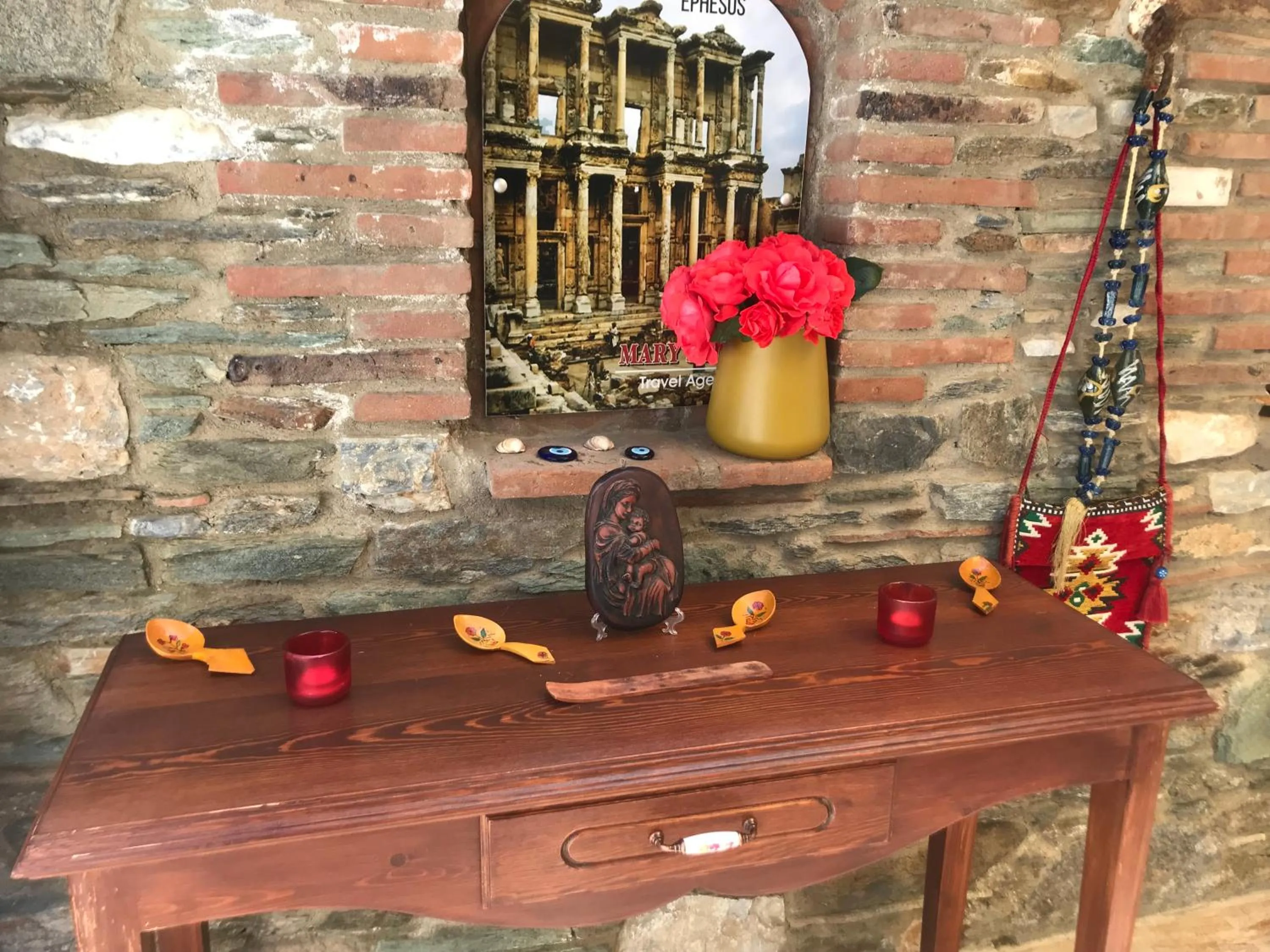 Decorative detail in Hotel Mary's House