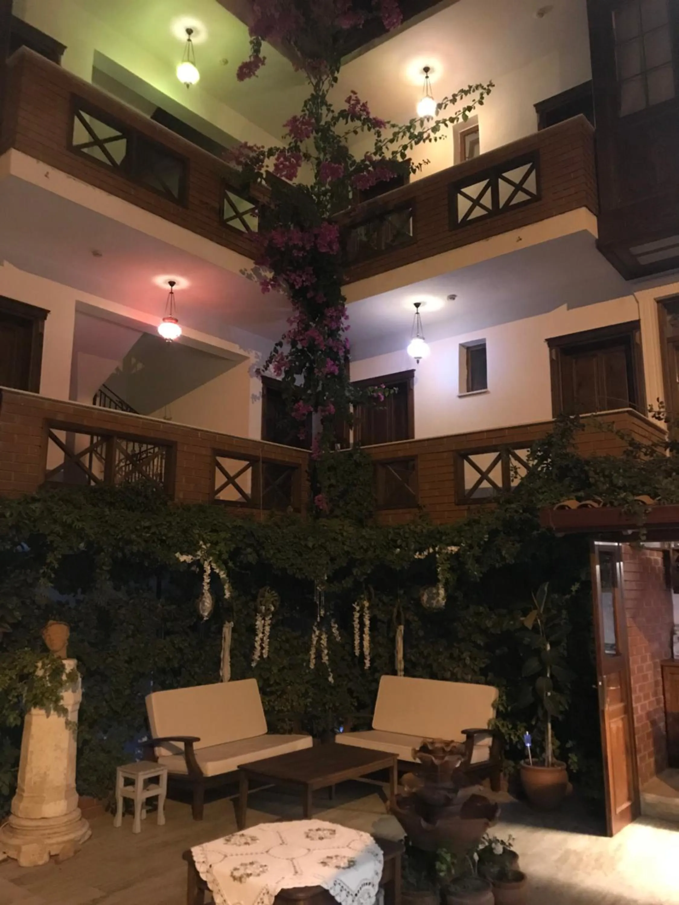 Patio in Hotel Mary's House