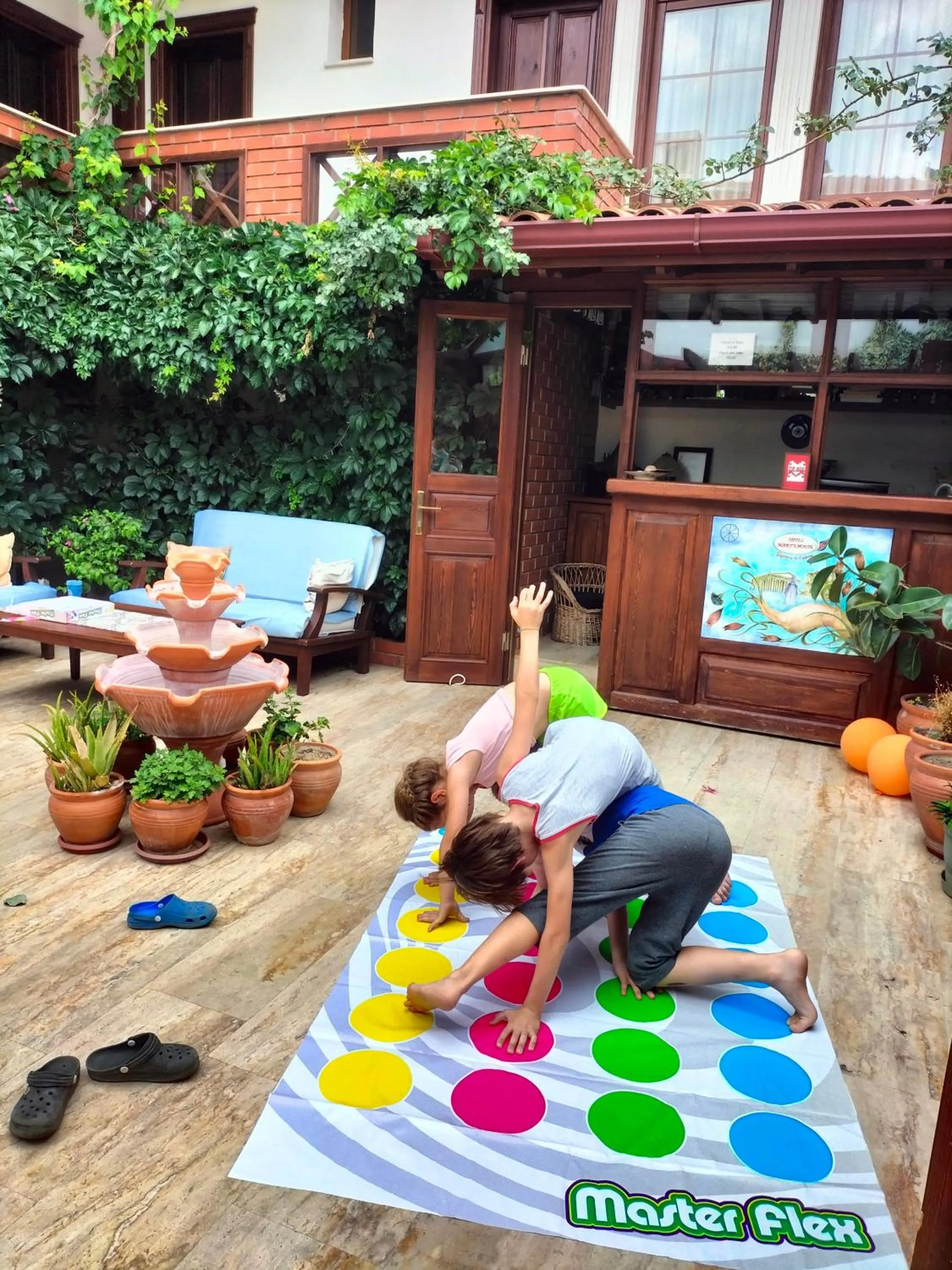 Children play ground in Hotel Mary's House