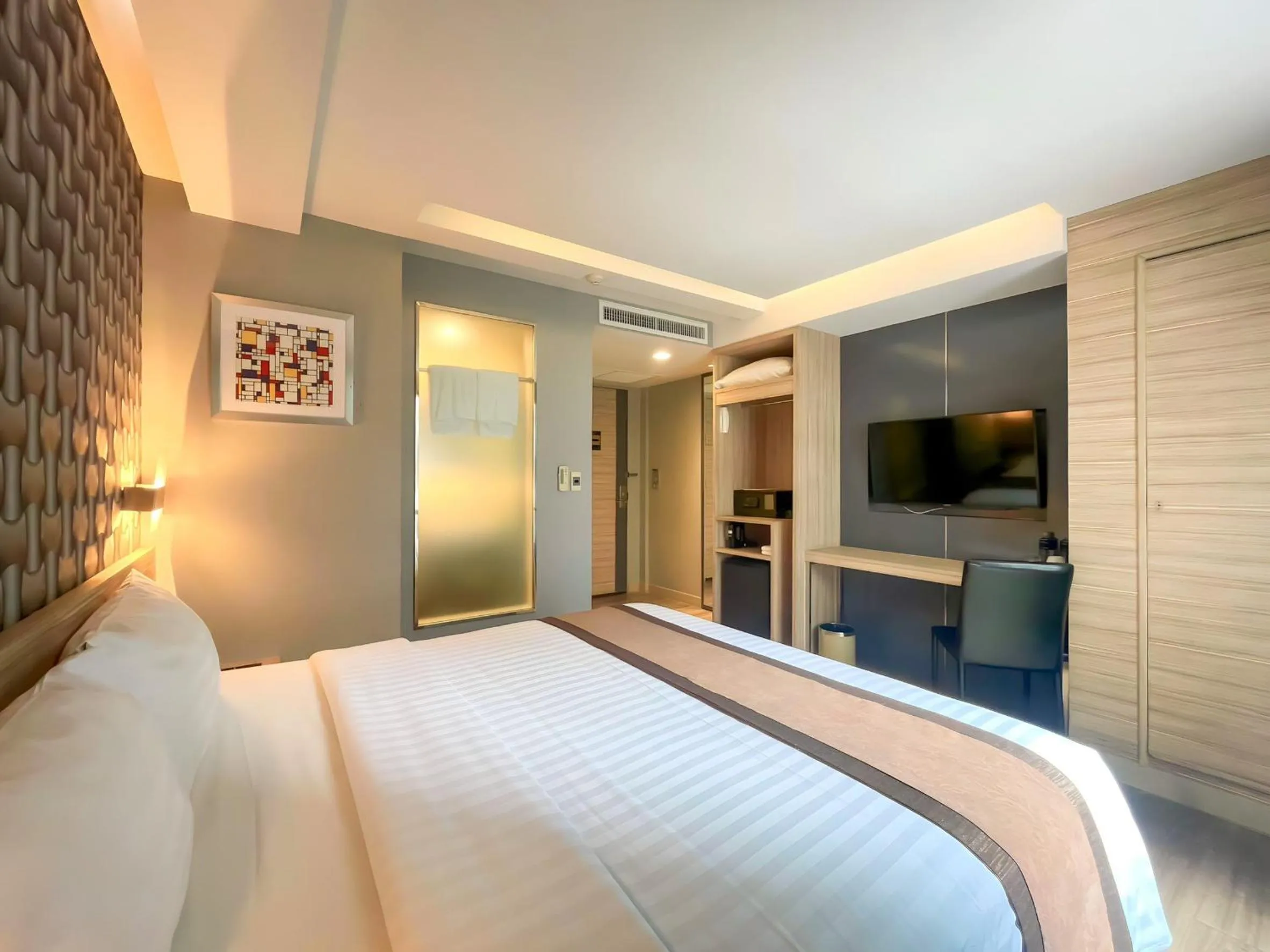 Bed in Aspira Sukhumvit