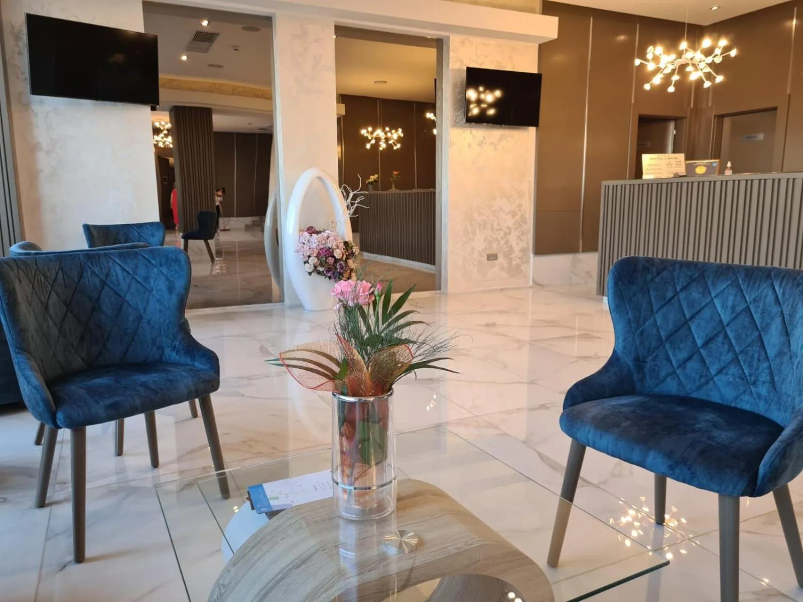 Lobby or reception in Hotel Union