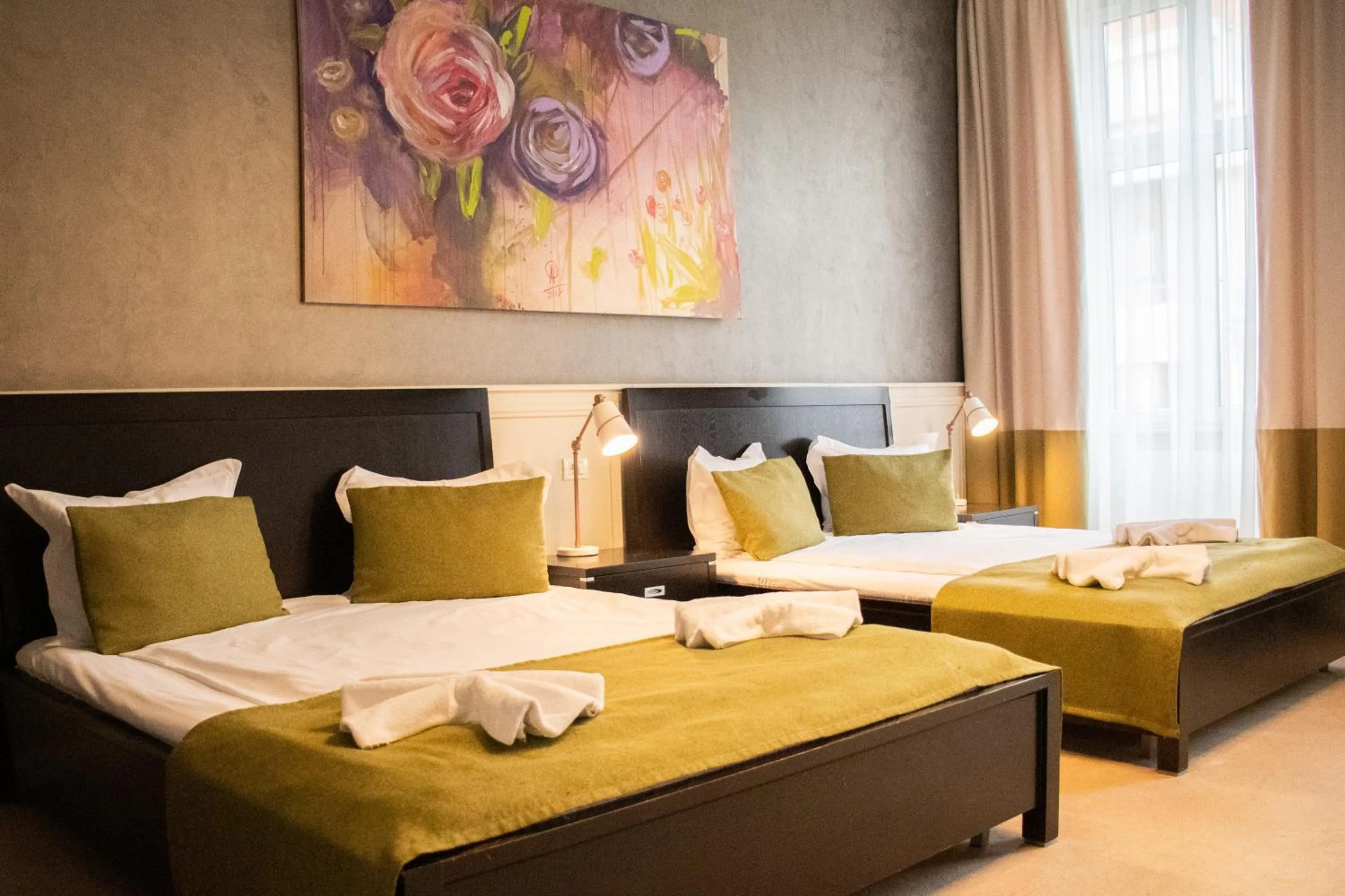 Bedroom, Bed in Hirscher Loft