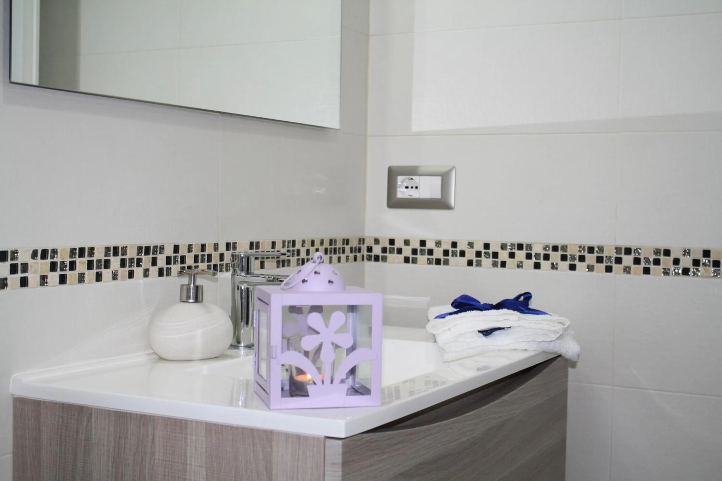 Bathroom in B&B Cafe' Fausu