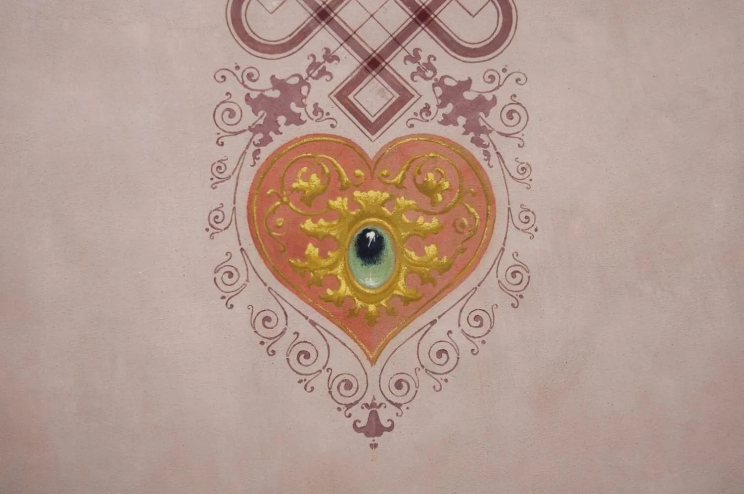 Decorative detail in Relais La Corte dei Cavalieri