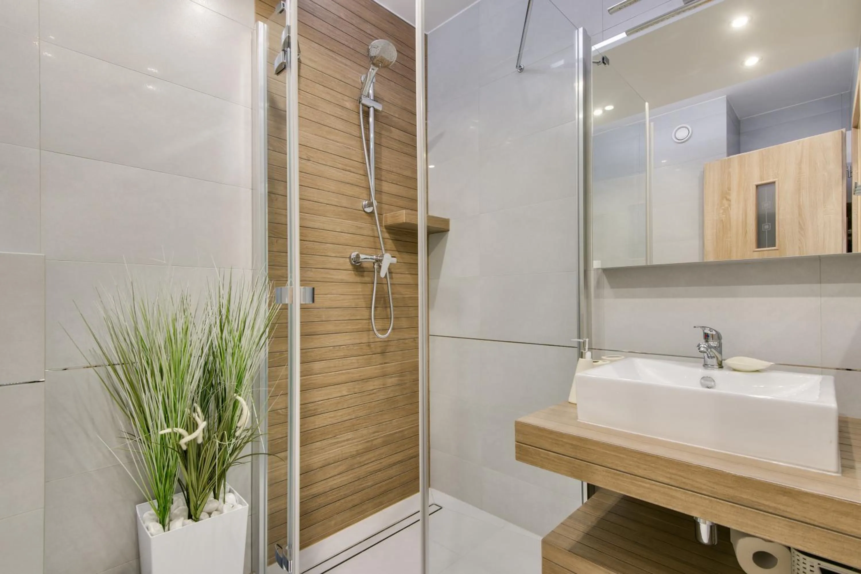 Shower in River Boulevards Apartment