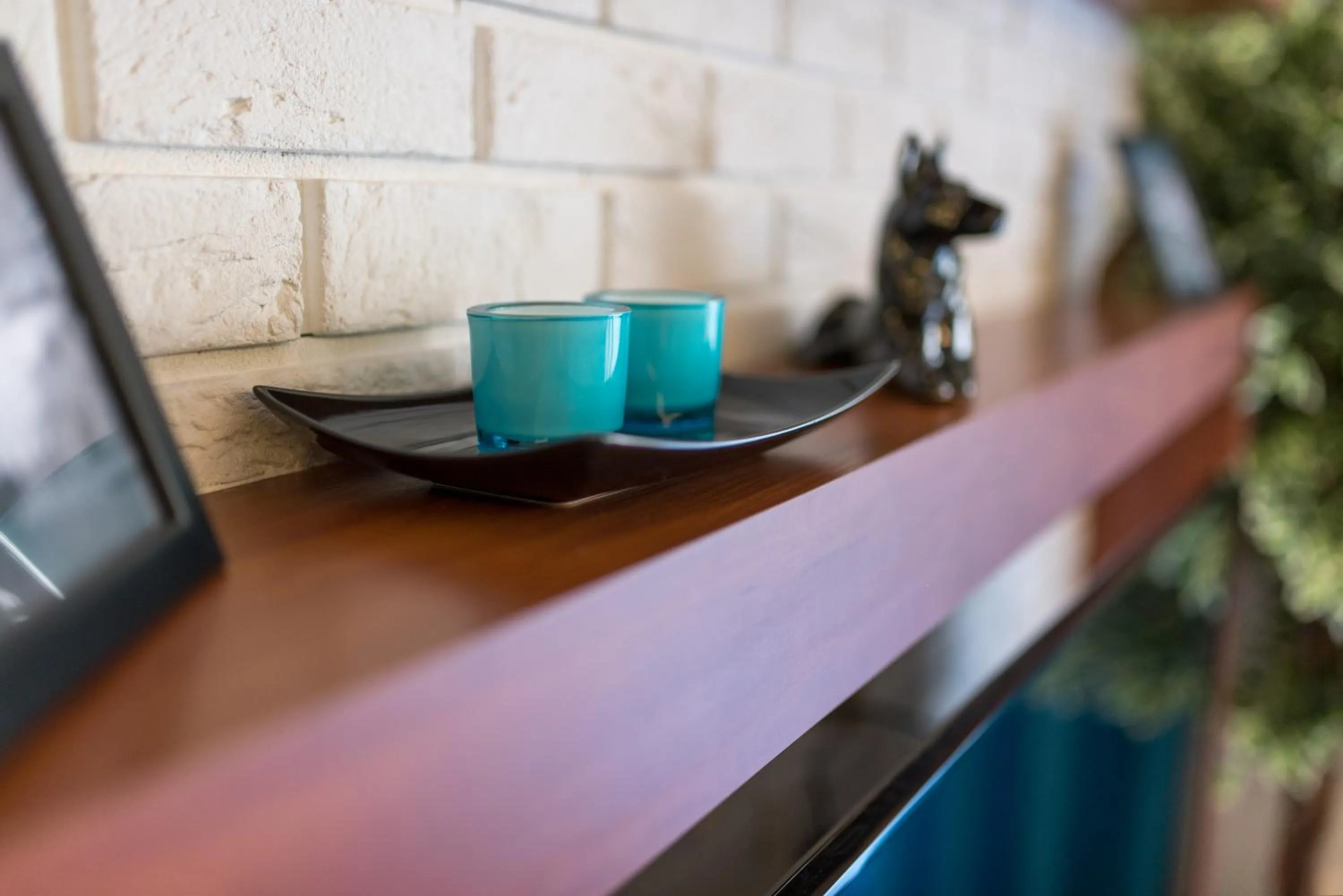 Decorative detail in River Boulevards Apartment