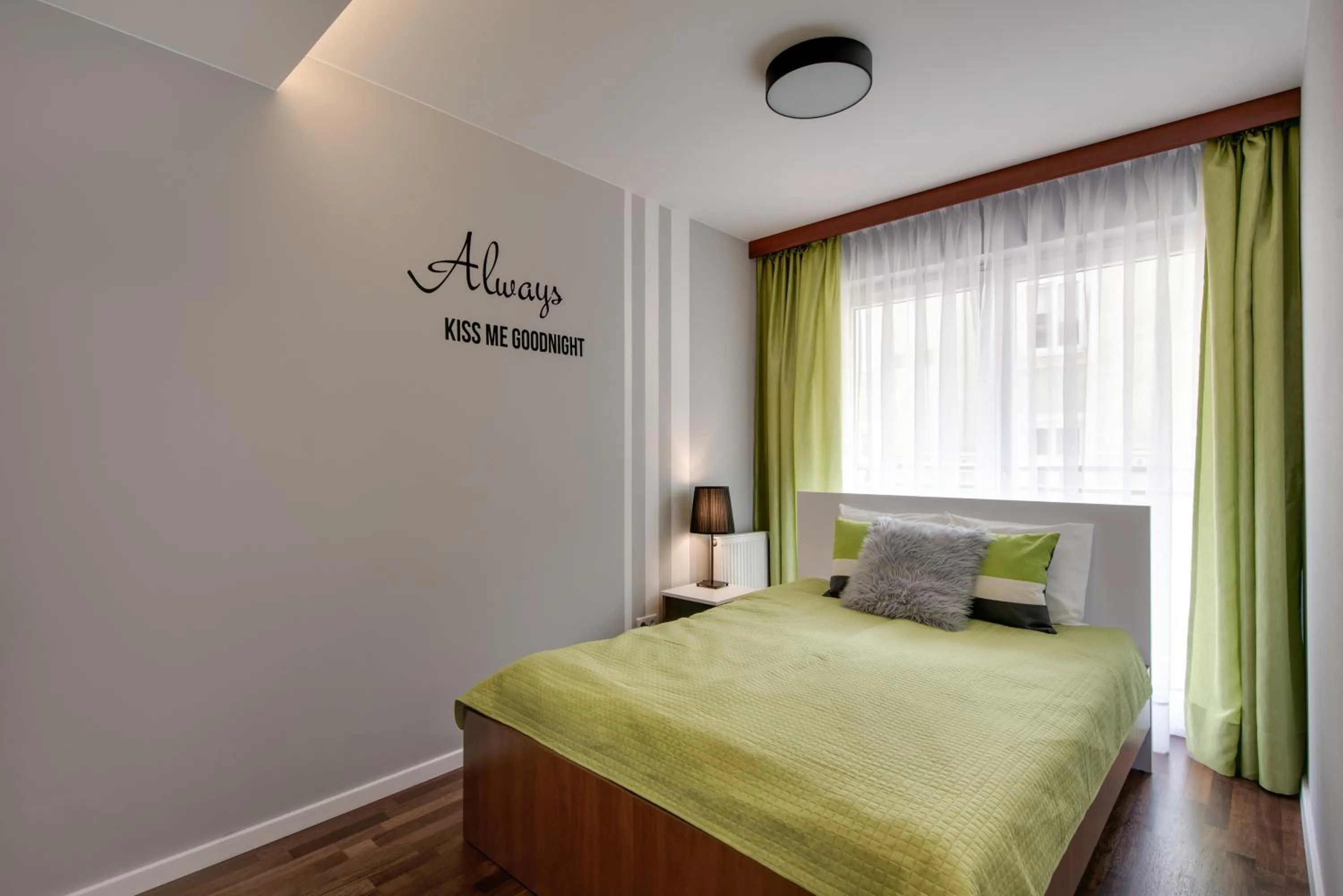 Bedroom, Bed in River Boulevards Apartment