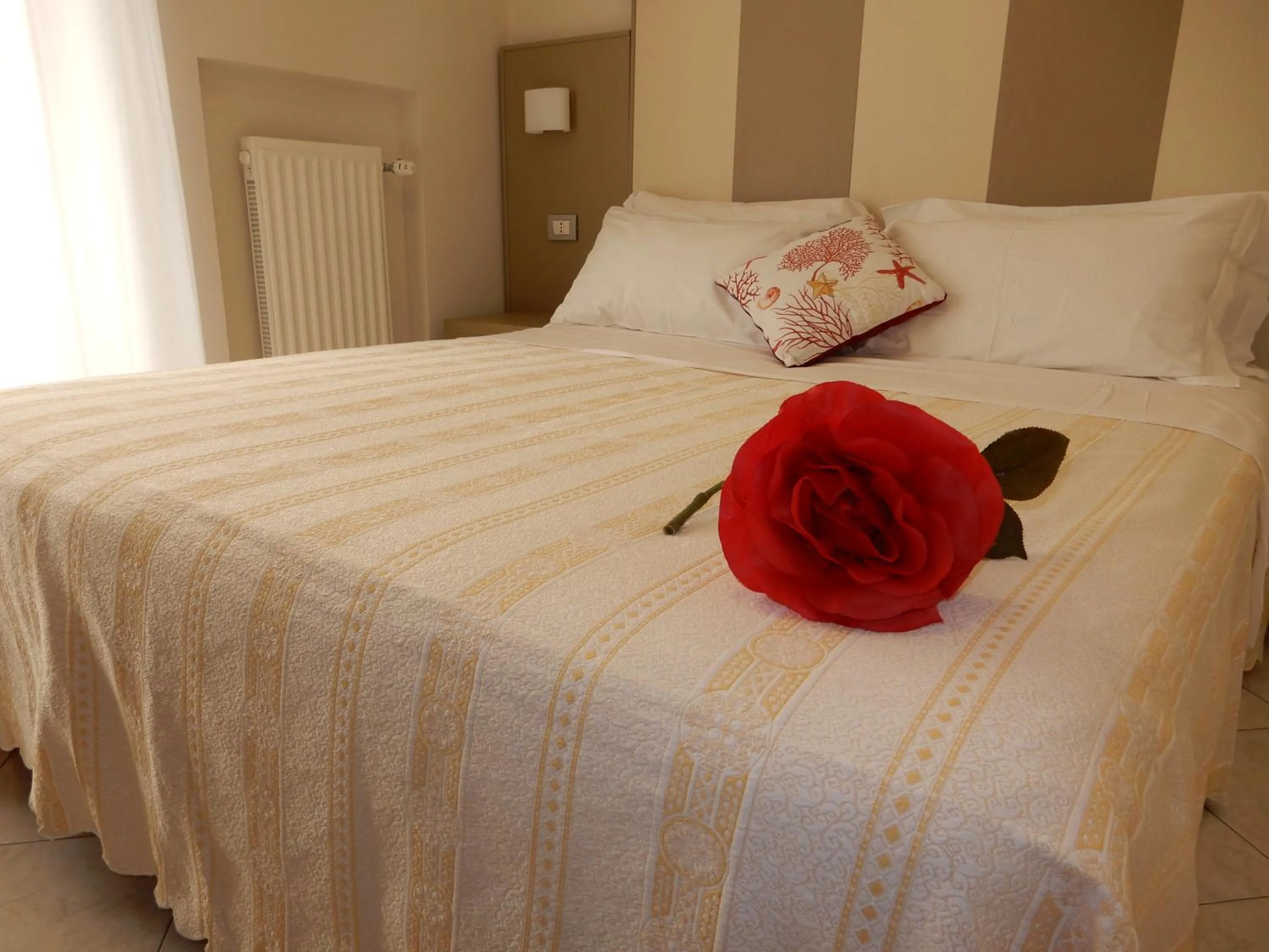 Bed in Hotel San Giorgio