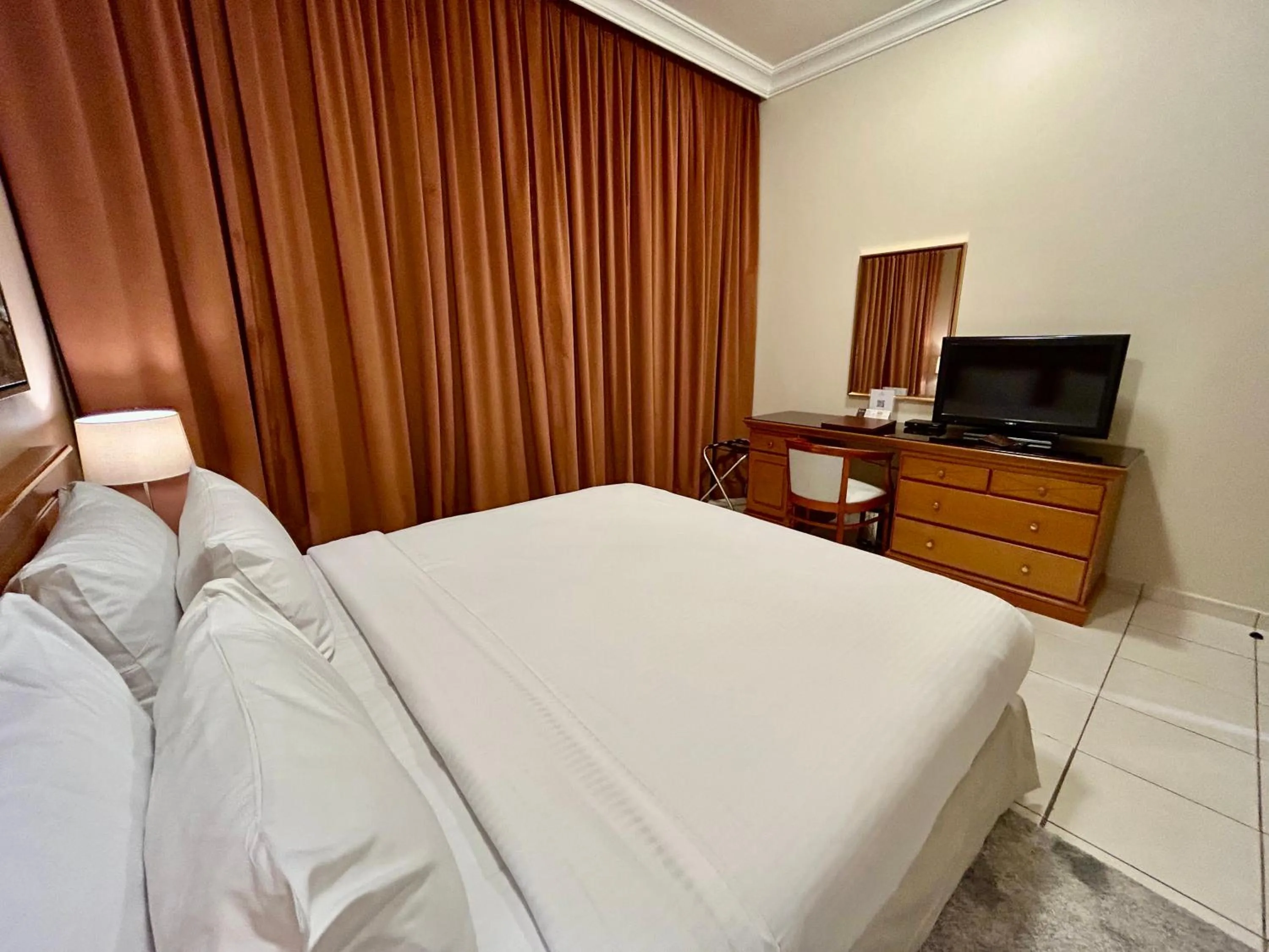 Bed in Al Nakheel Hotel Apartments Abu Dhabi