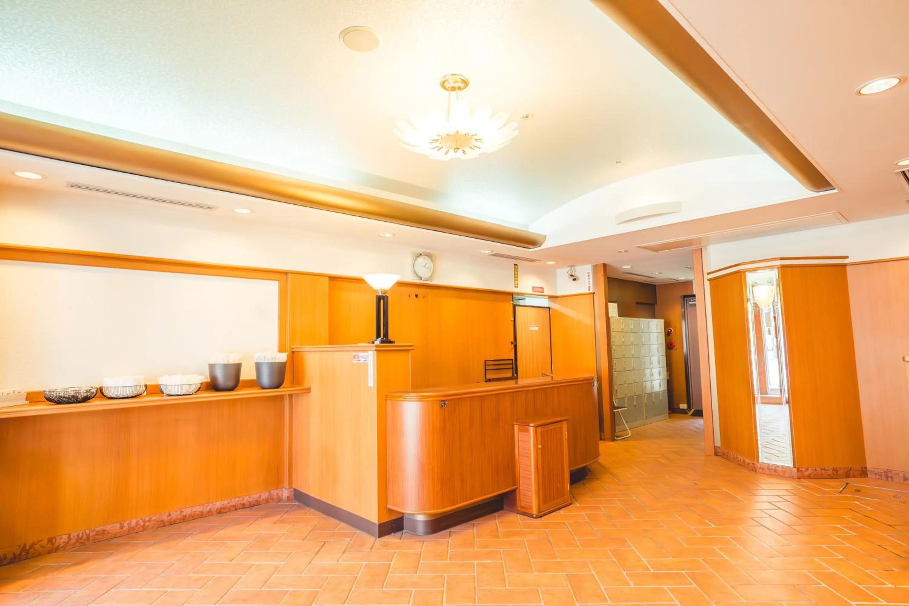 Lobby or reception in Ave Tennoji Hotel