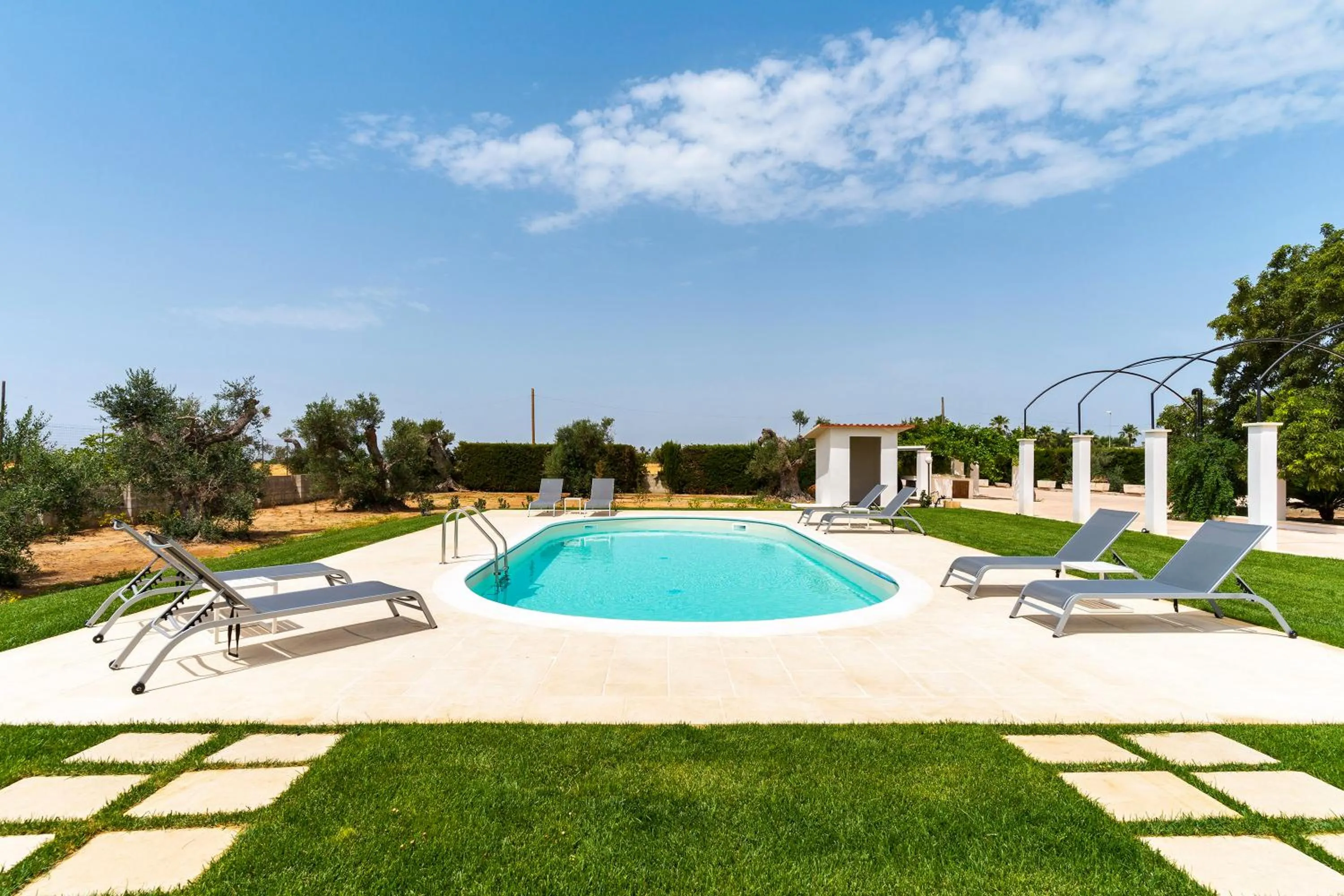 Garden in B&B Rosa Dei Venti