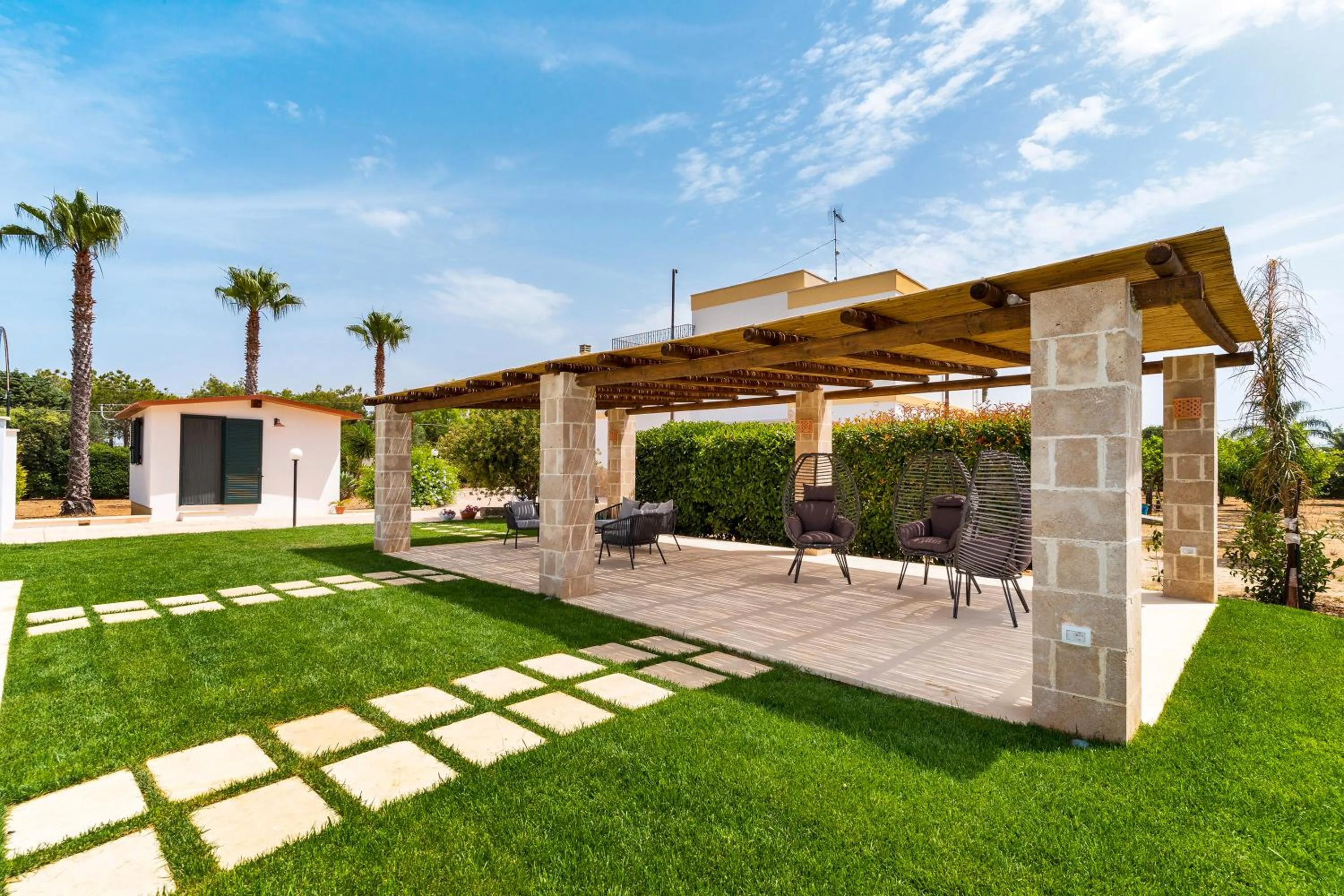 Patio in B&B Rosa Dei Venti