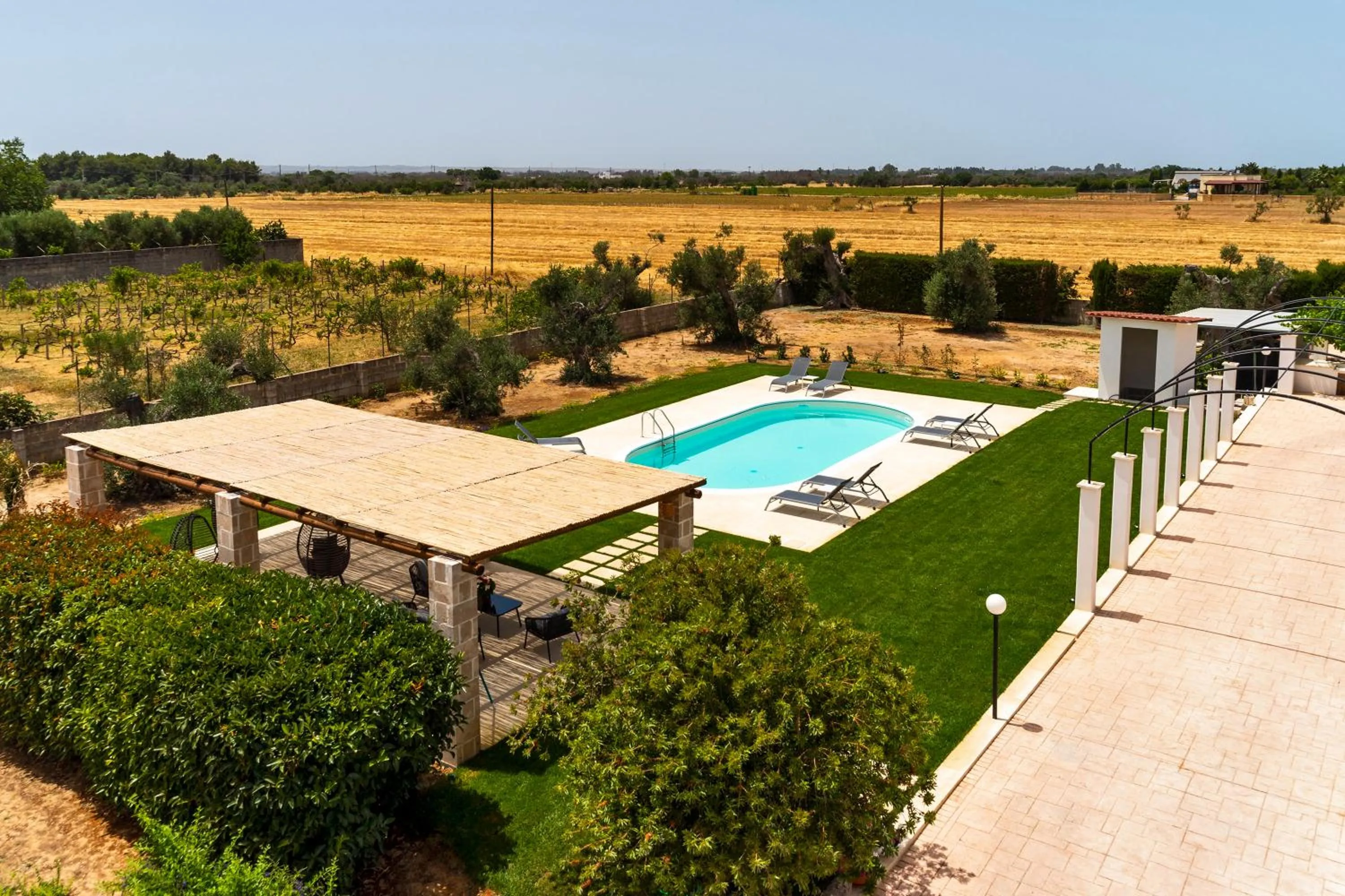 Garden in B&B Rosa Dei Venti