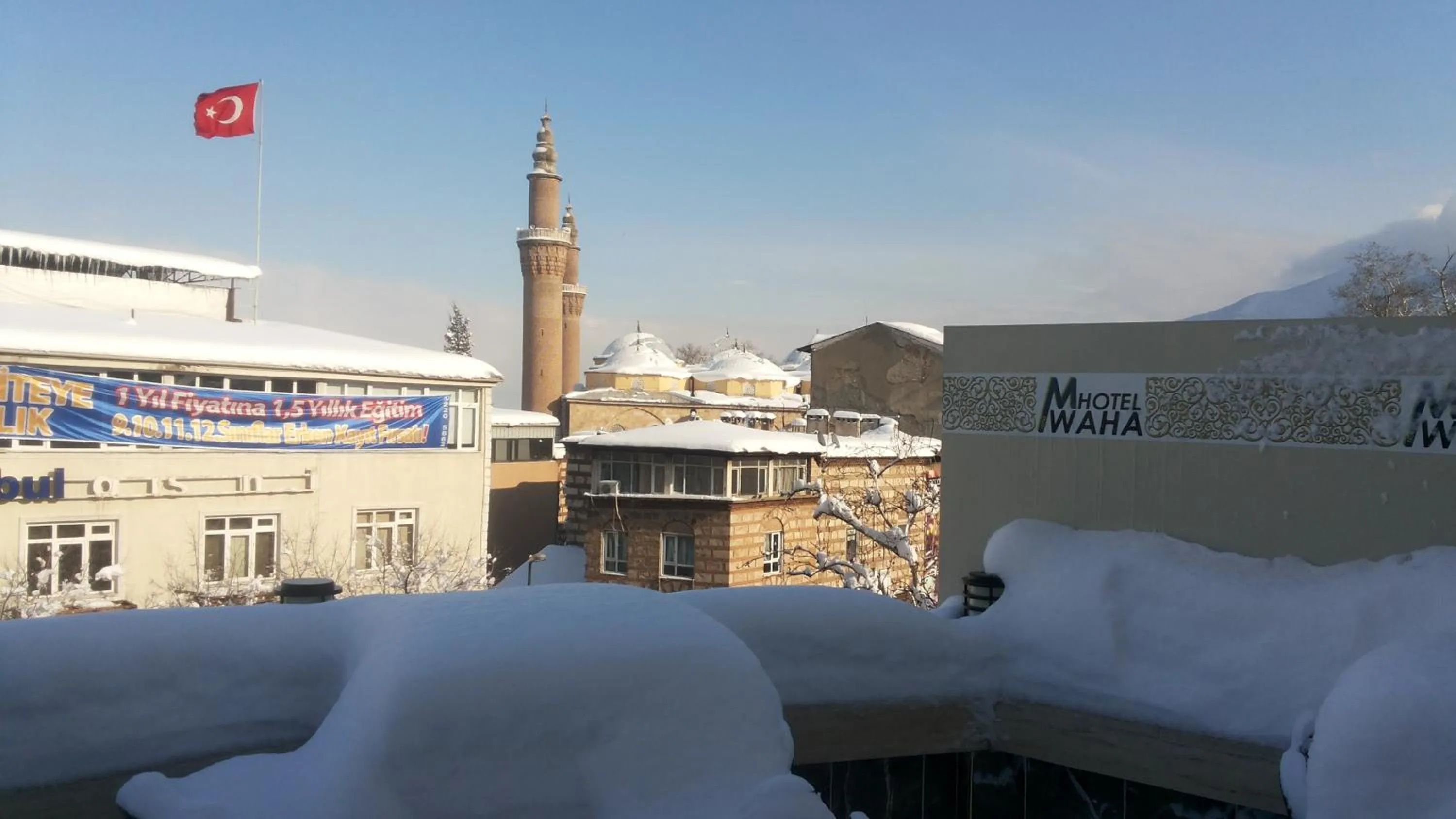 Landmark view in Waha Hotel